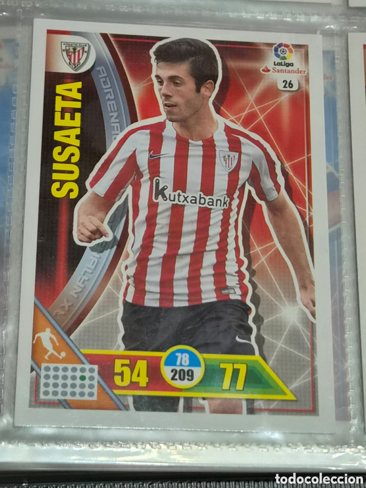 Trading Cards: 26 - SUSAETA, AT.BILBAO ADRENALYN 2016 2017