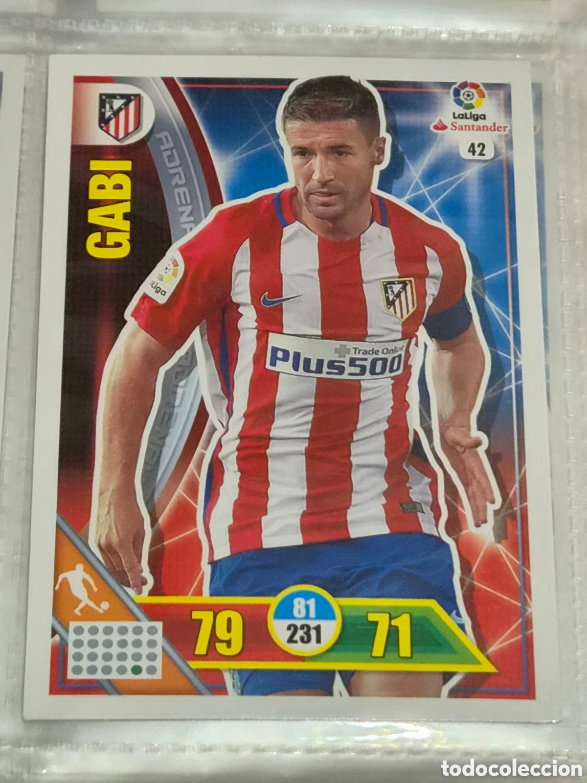 Trading Cards: 42 - GABI, AT.MADRID ADRENALYN 2016 2017