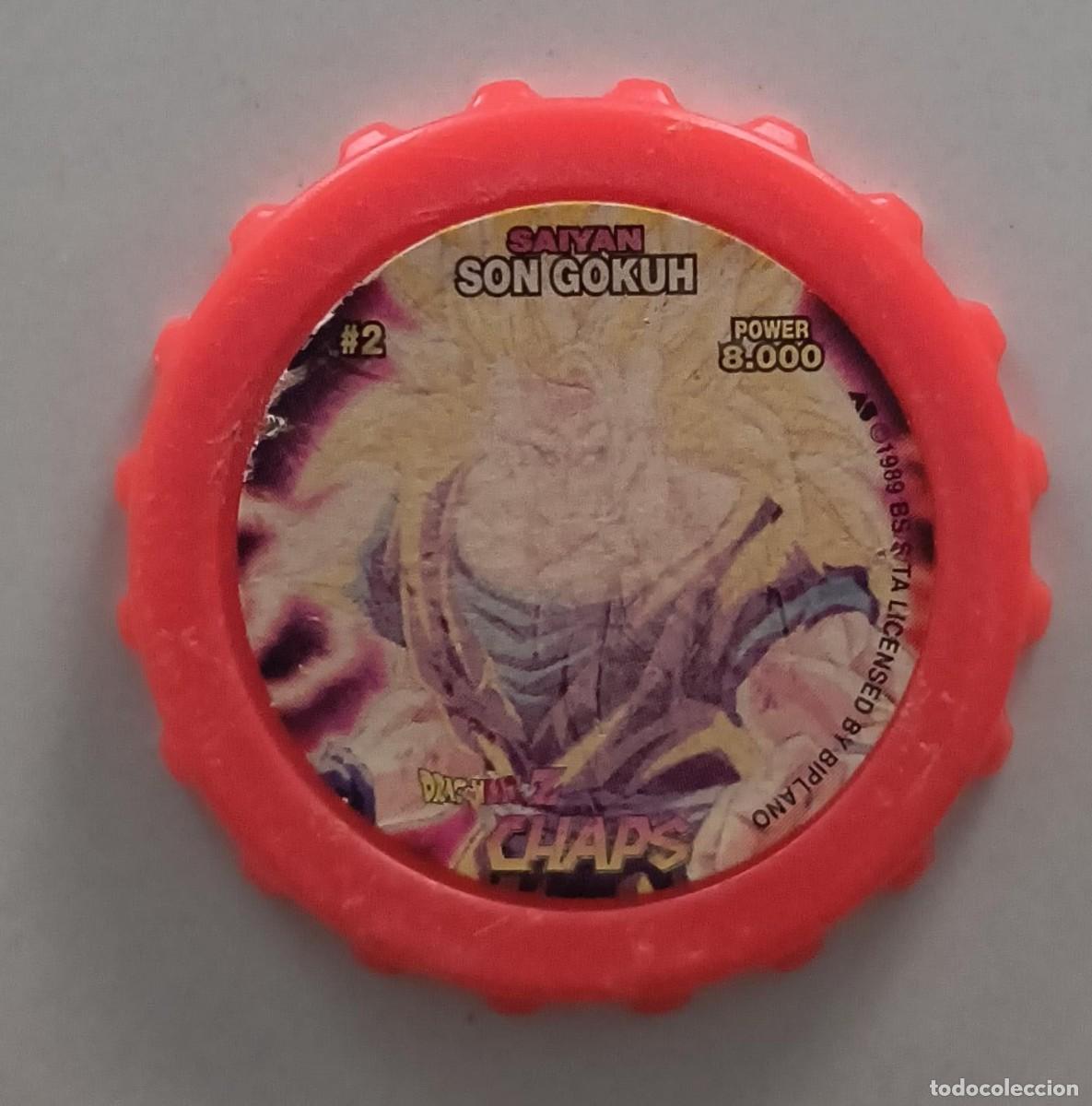 Trading Cards: CHAPS DRAGON BALL N&ordm; 2 - SAIYAN SON GOKUH - CHEETOS