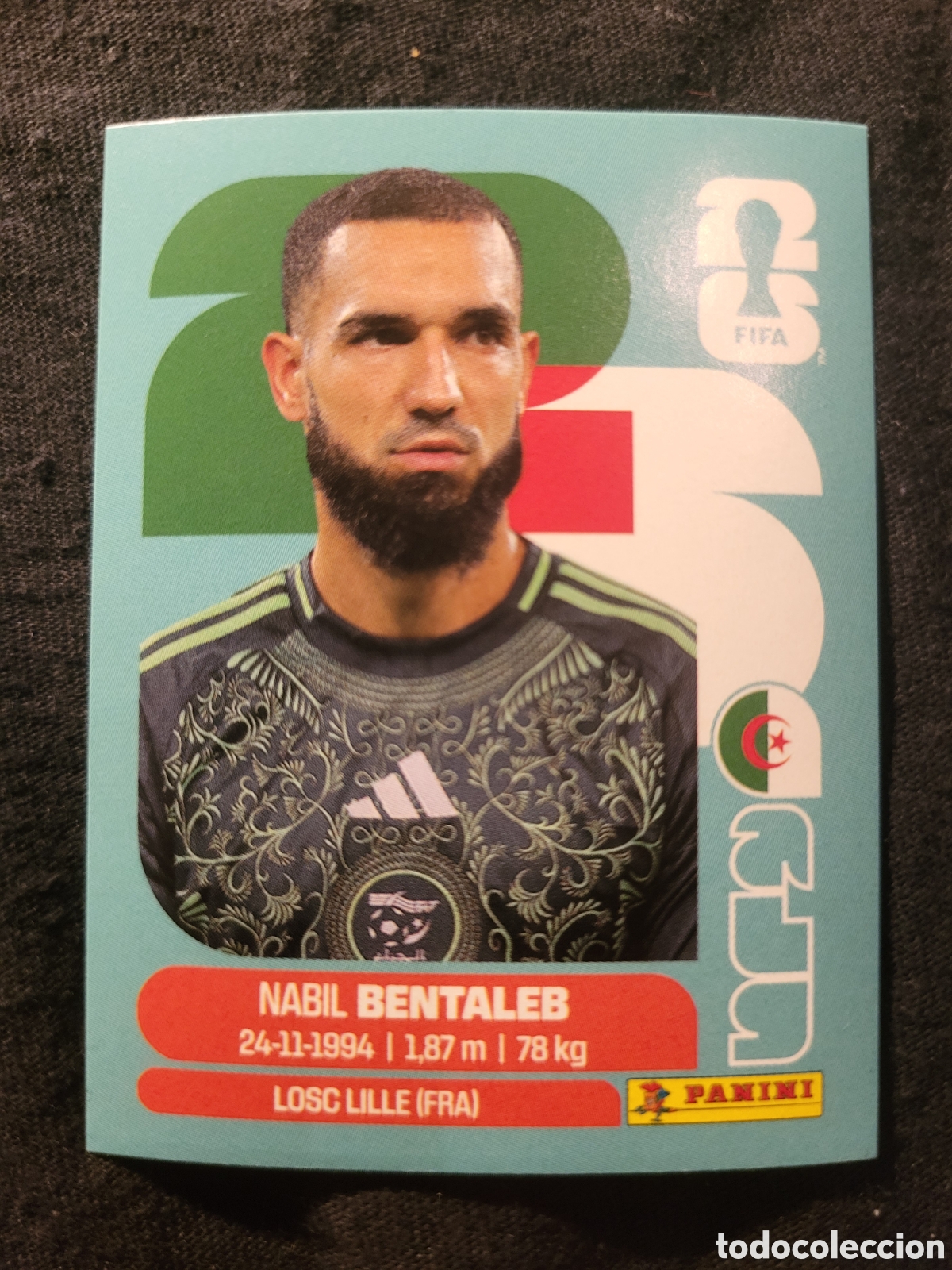 Trading Cards: ALG 12 Nabil Bentaleb [Sticker] / FIFA World Cup 2026