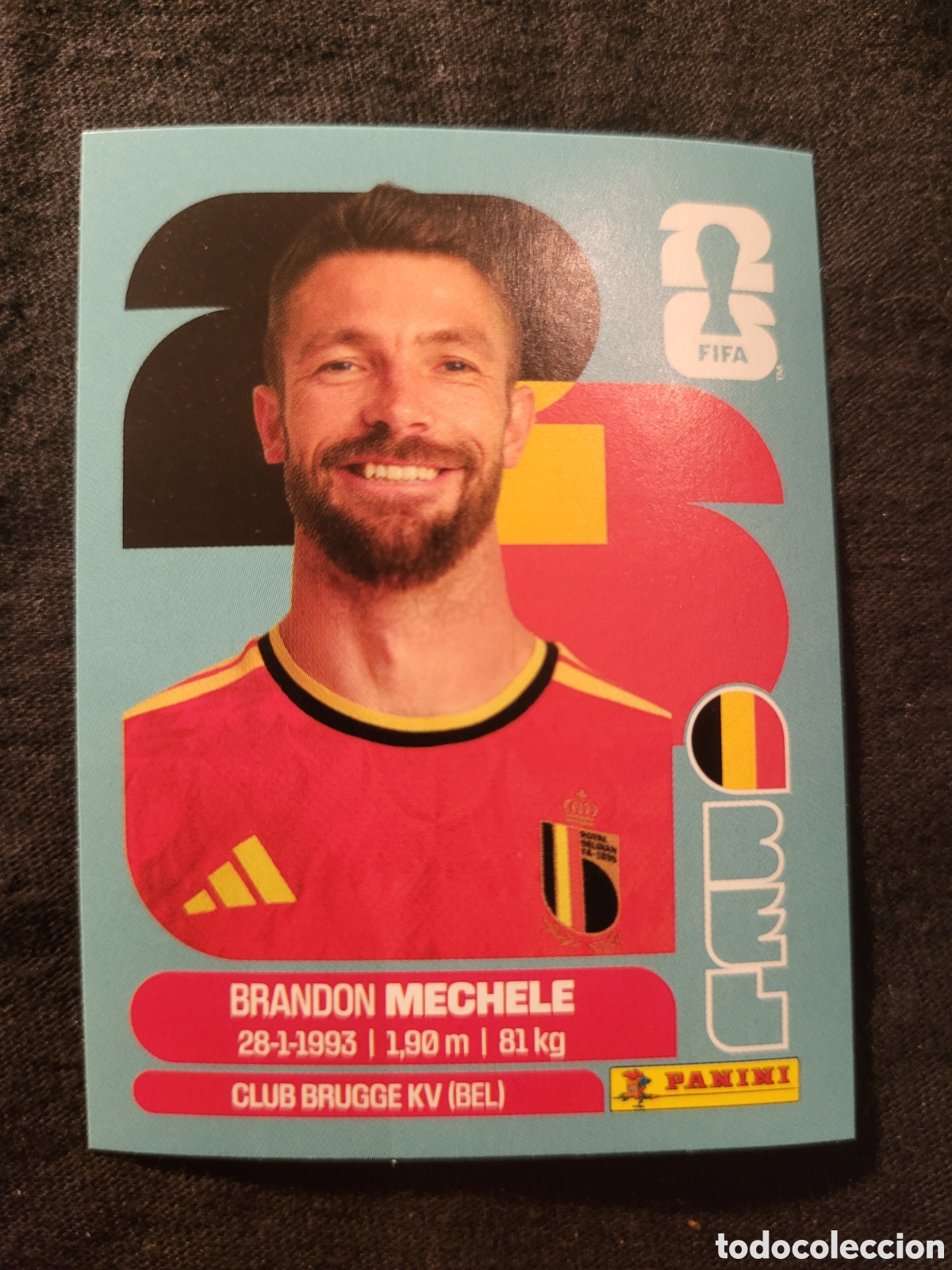 Trading Cards: BEL 6 Brandon Mechele [Sticker] / FIFA World Cup 2026