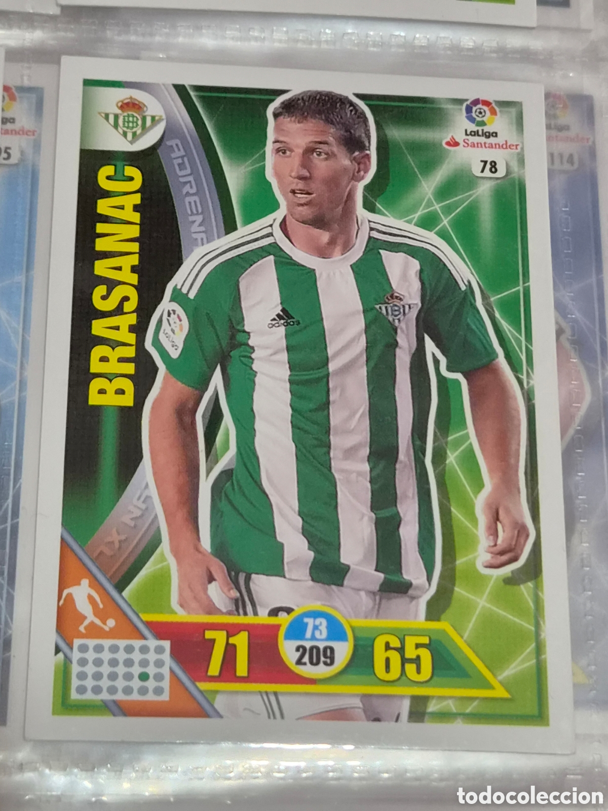 Trading Cards: 78 - BRASANAC, BETIS ADRENALYN 2016 2017