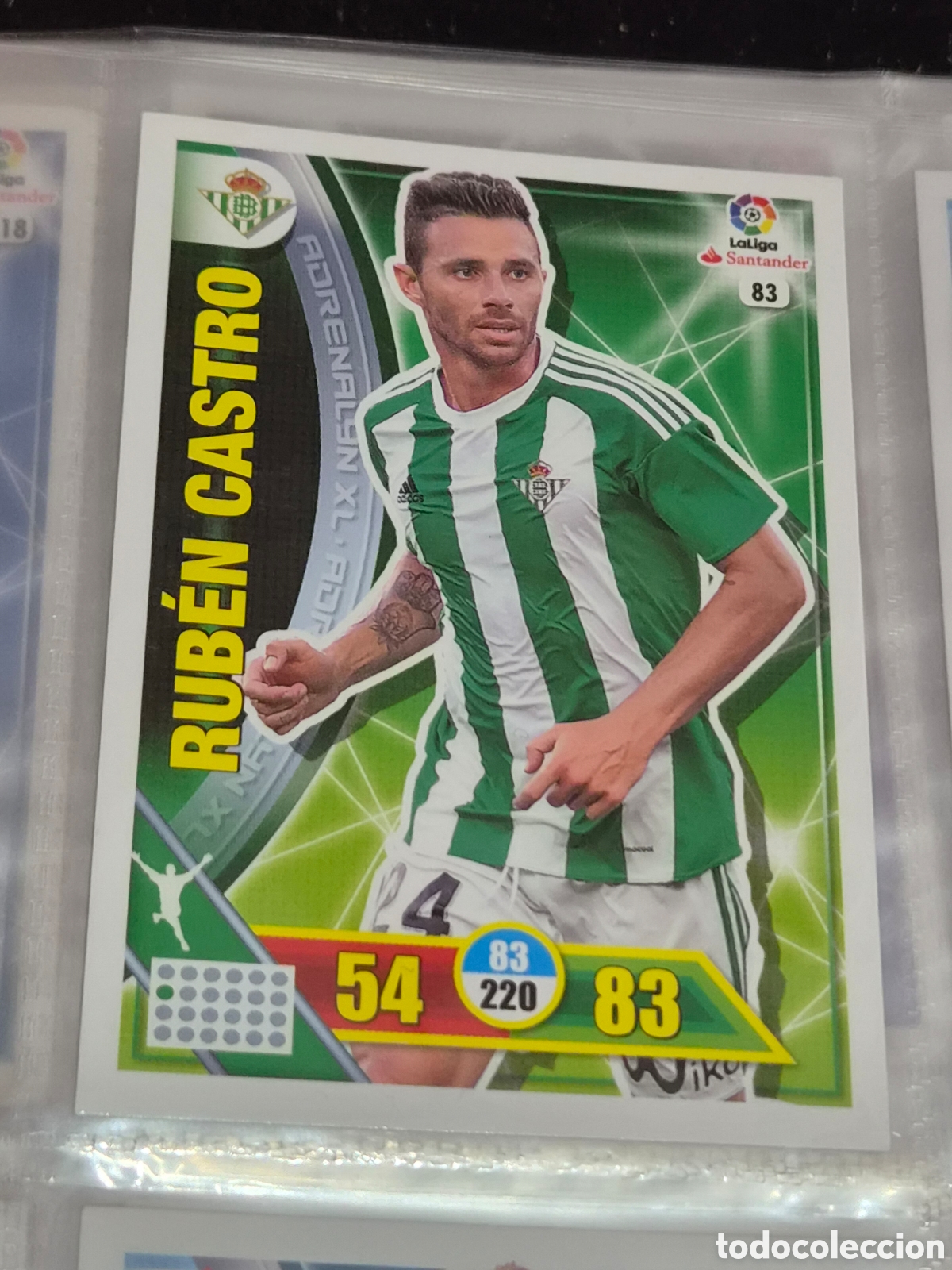 Trading Cards: 83 - RUB&Eacute;N CASTRO, BETIS ADRENALYN 2016 2017