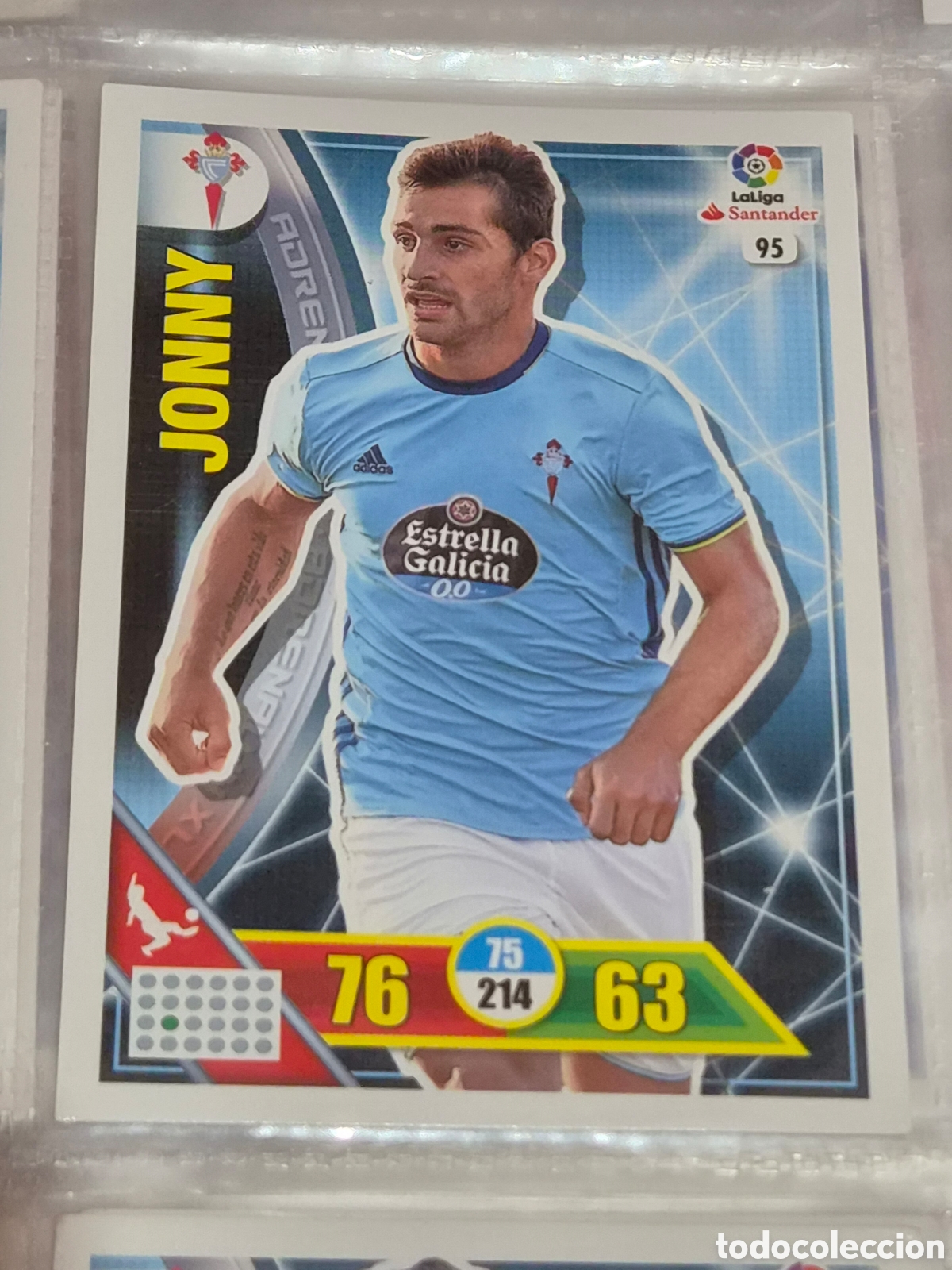Trading Cards: 95 - JONNY, CELTA ADRENALYN 2016 2017