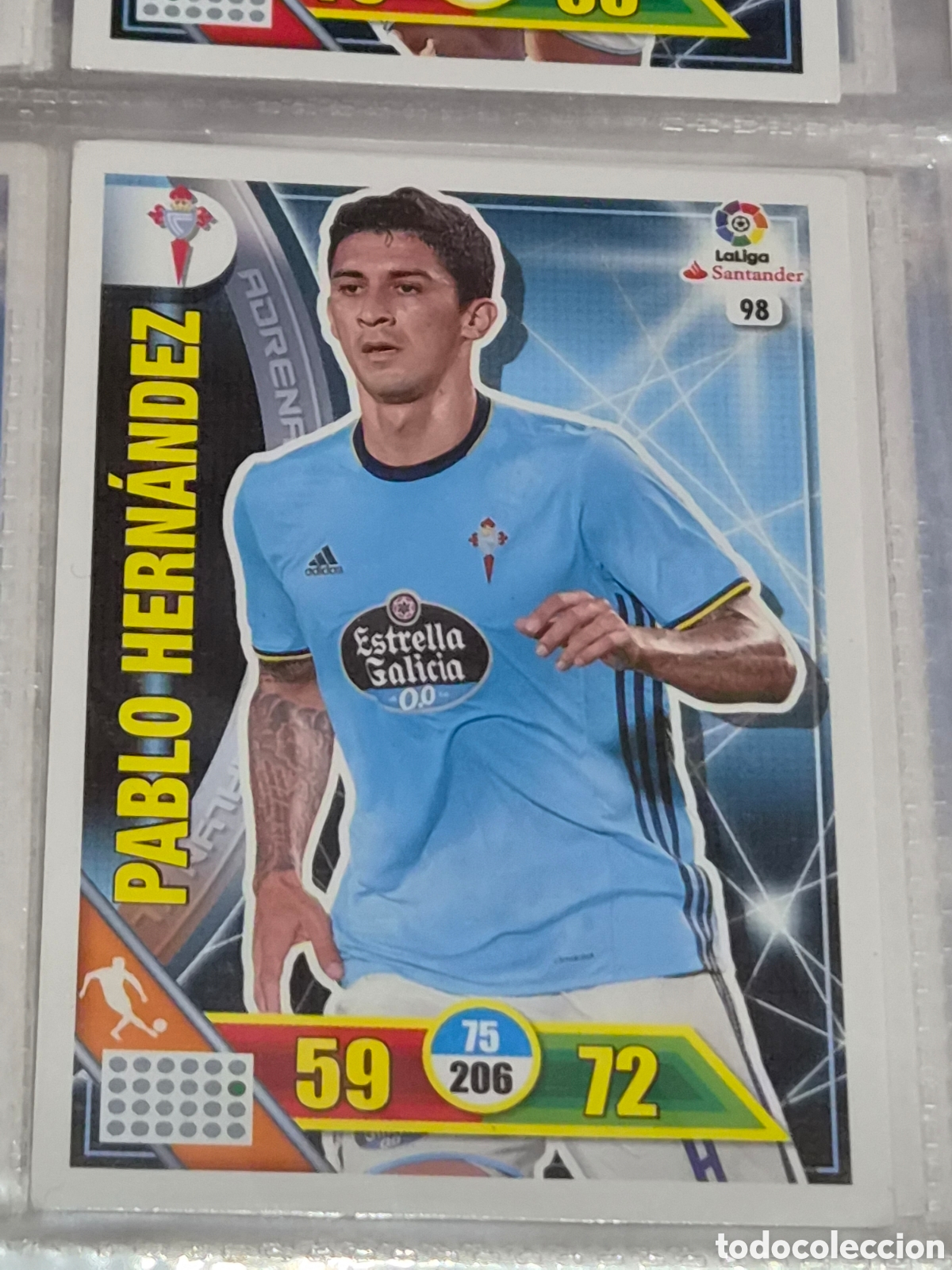 Trading Cards: 98 - PABLO HERN&Aacute;NDEZ, CELTA ADRENALYN 2016 2017