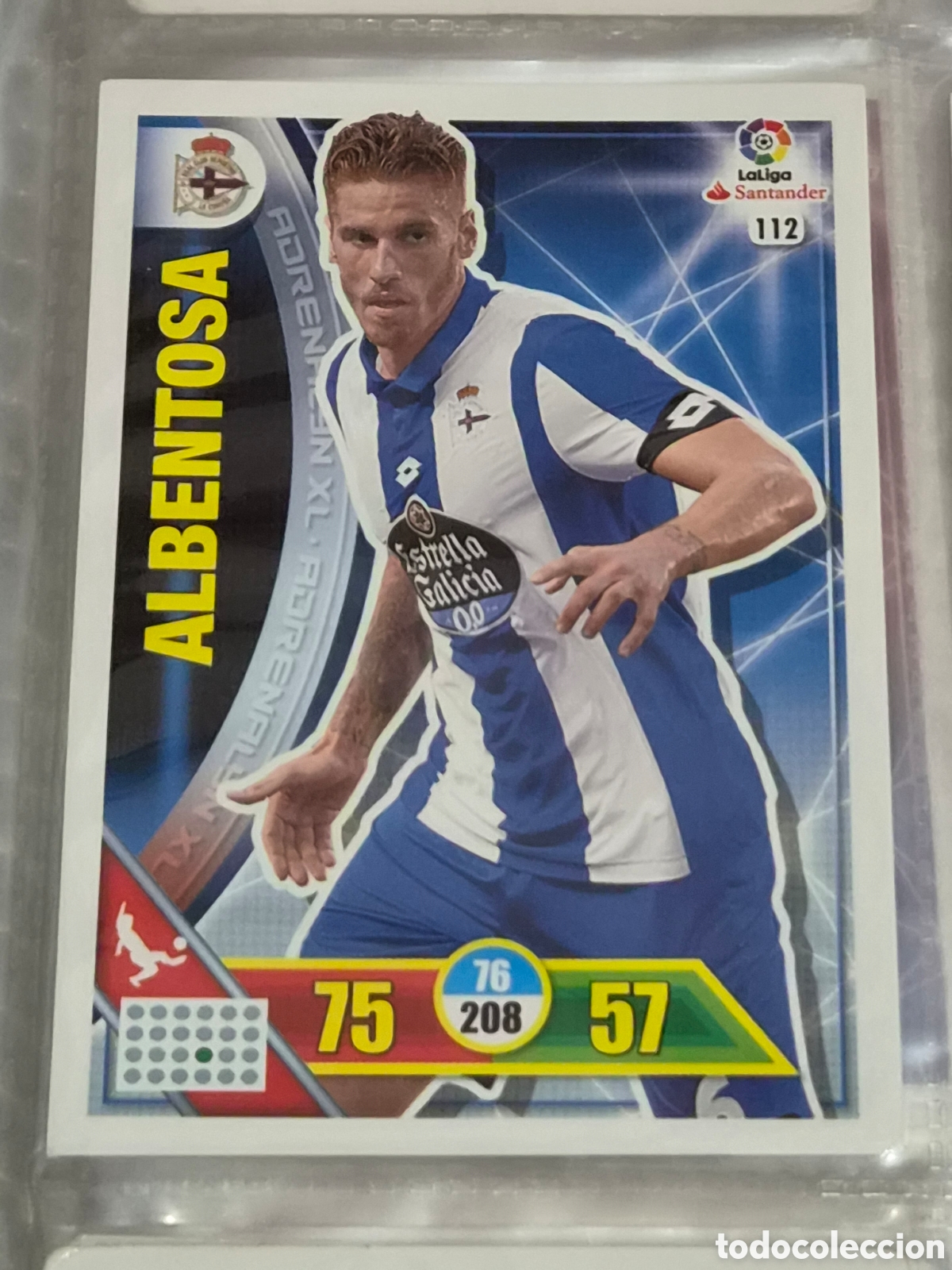 Trading Cards: 112 - ALBENTOSA, DEPORTIVO ADRENALYN 2016 2017