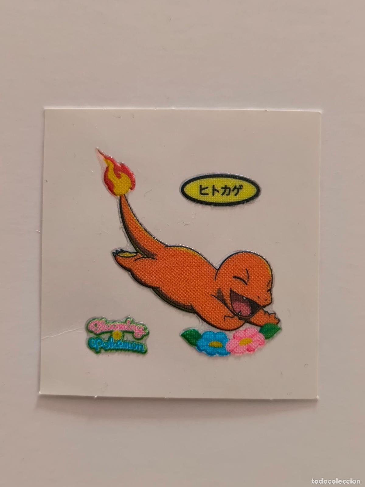 Trading Cards: POKEMON DAIICHI PAN - CHARMANDER BLOOMING - DECO CHARA BREAD STICKER / SEAL - ORIGINAL JAPON (&Ntilde;7C2)