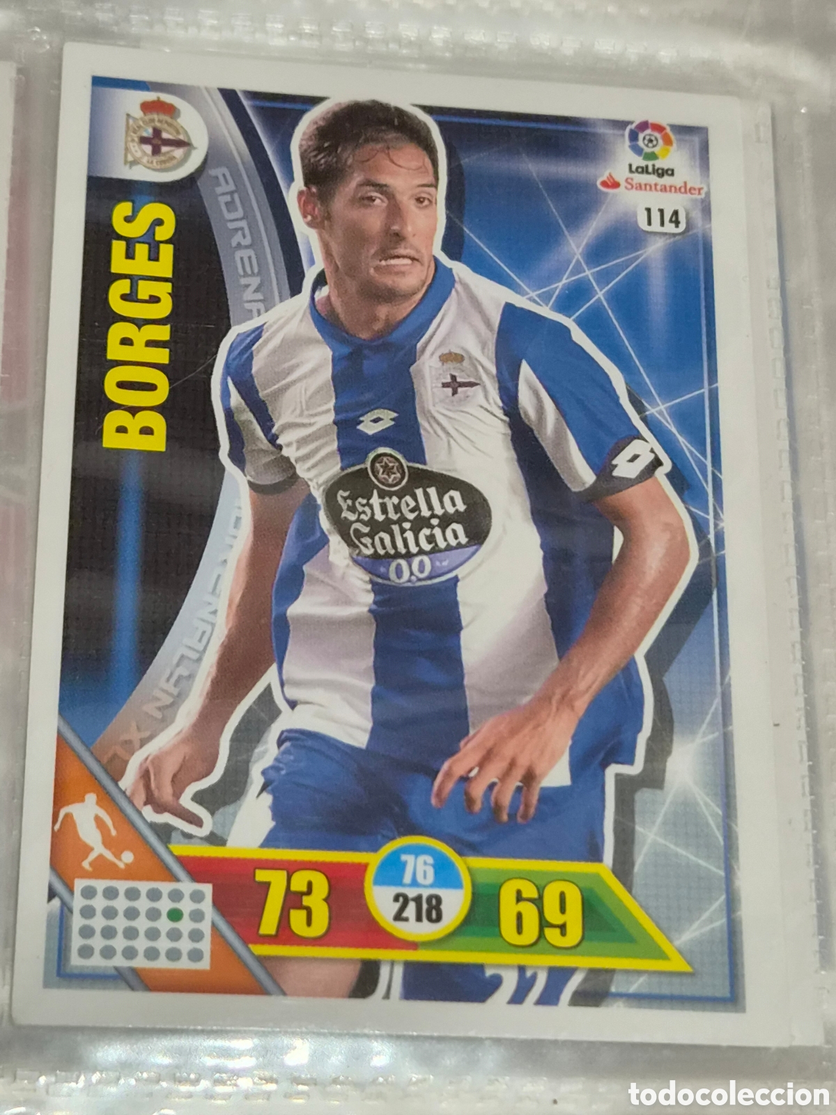 Trading Cards: 114 - BORGES , DEPORTIVO ADRENALYN 2016 2017