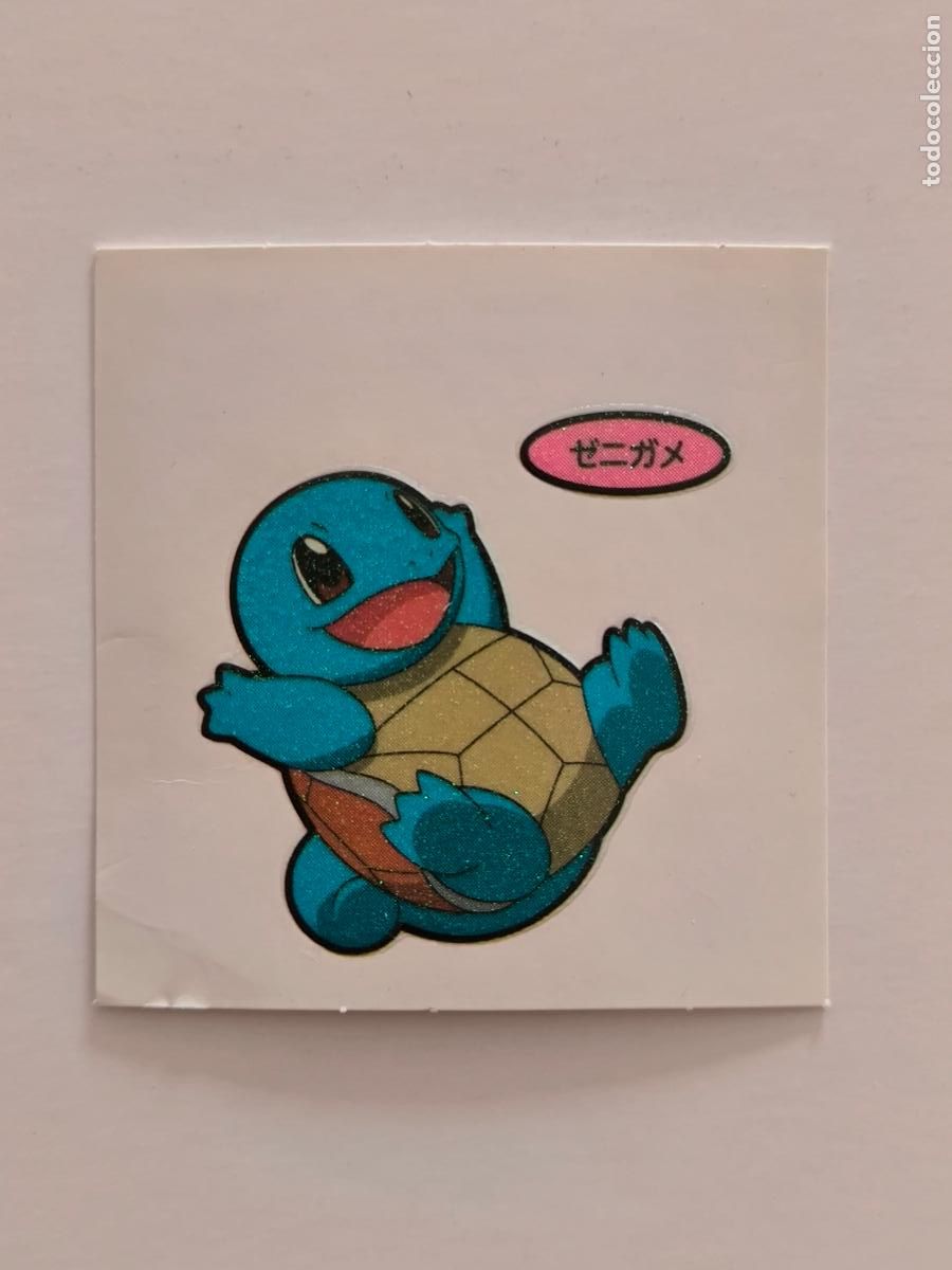 Trading Cards: POKEMON DAIICHI PAN - SQUIRTLE - DECO CHARA BREAD STICKER / SEAL - ORIGINAL JAPON (&Ntilde;7C2)