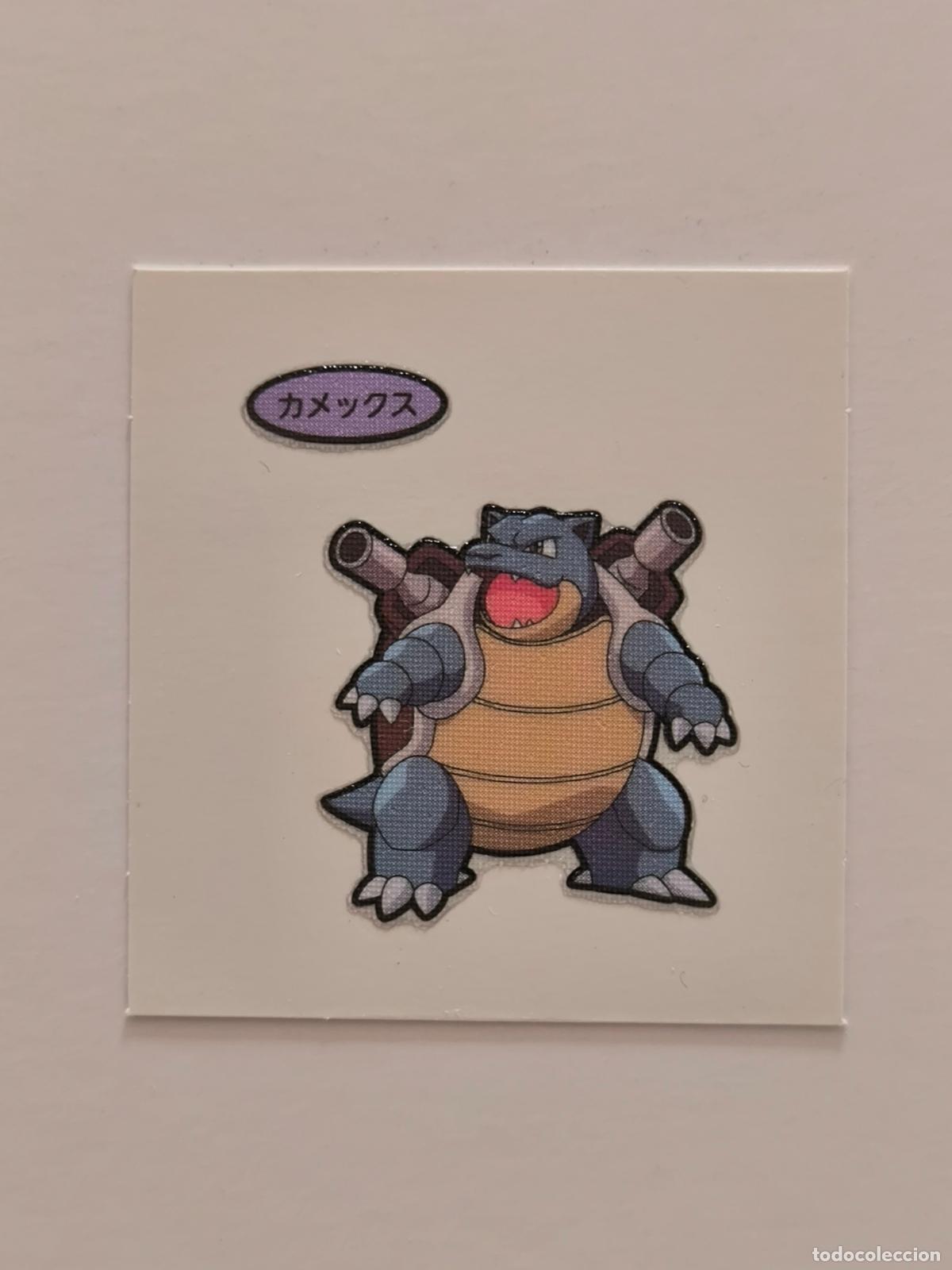 Trading Cards: POKEMON DAIICHI PAN - BLASTOISE - DECO CHARA BREAD STICKER / SEAL - ORIGINAL JAPON (&Ntilde;7C1)
