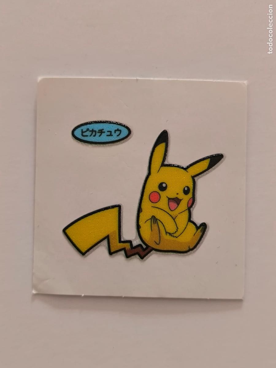 Trading Cards: POKEMON DAIICHI PAN - PIKACHU - DECO CHARA BREAD STICKER / SEAL - ORIGINAL JAPON (&Ntilde;7C3)