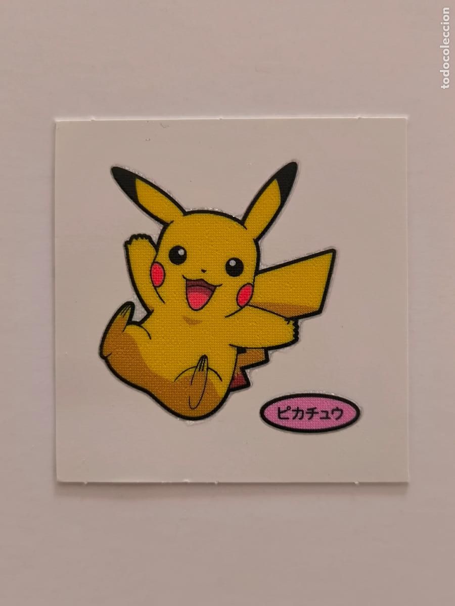 Trading Cards: POKEMON DAIICHI PAN - PIKACHU - DECO CHARA BREAD STICKER / SEAL - ORIGINAL JAPON (&Ntilde;7C4)