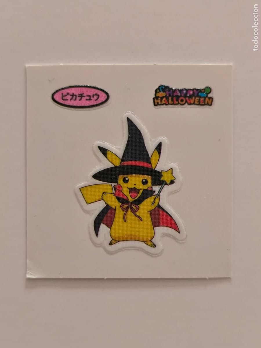 Trading Cards: POKEMON DAIICHI PAN - PIKACHU HALLOWEEN - DECO CHARA BREAD STICKER / SEAL - ORIGINAL JAPON (&Ntilde;7C4)