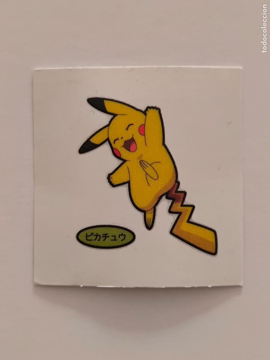 Cartes &agrave; &Eacute;changer: POKEMON DAIICHI PAN - PIKACHU - DECO CHARA BREAD STICKER / SEAL - ORIGINAL JAPON (&Ntilde;7C9)