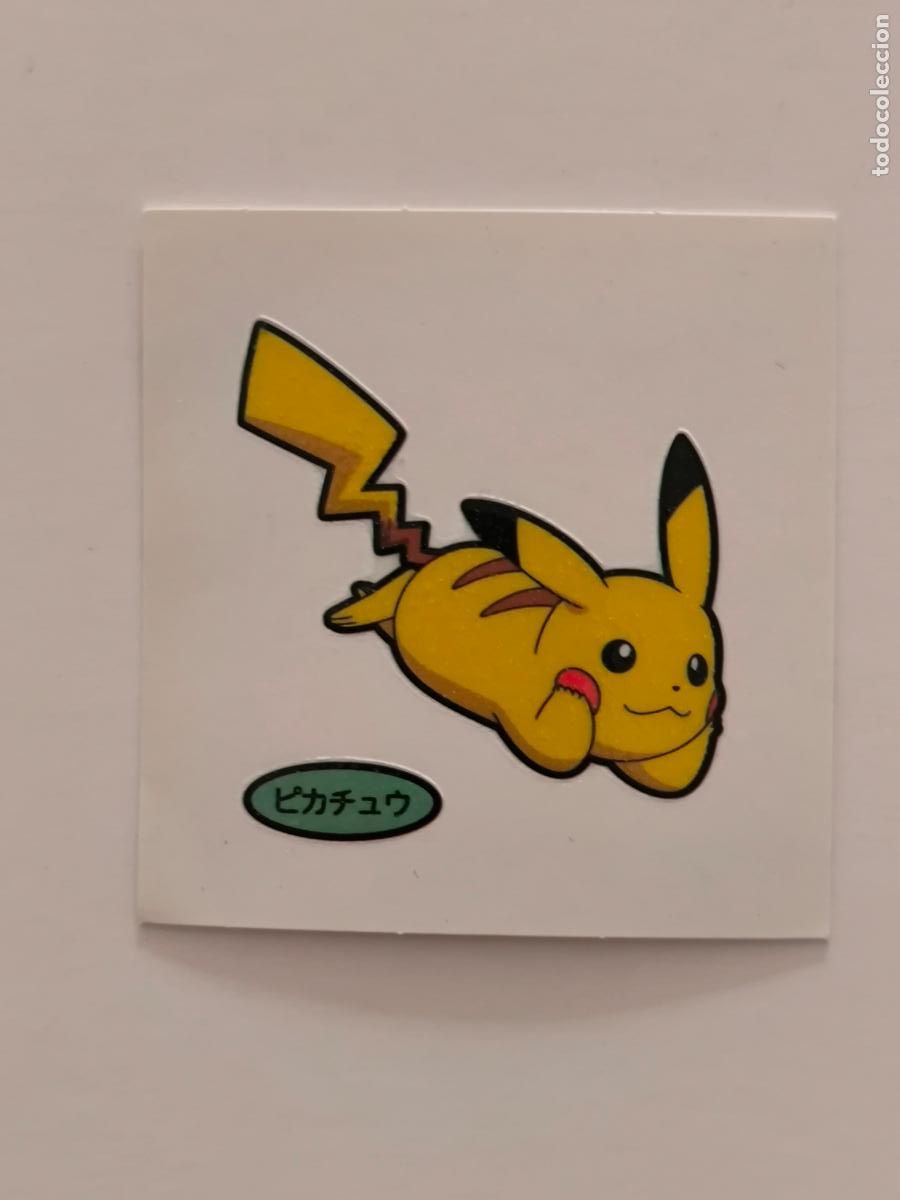 Cartes &agrave; &Eacute;changer: POKEMON DAIICHI PAN - PIKACHU - DECO CHARA BREAD STICKER / SEAL - ORIGINAL JAPON (&Ntilde;7C8)