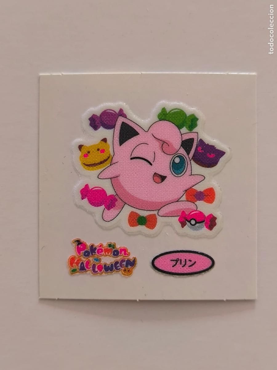 Trading Cards: POKEMON DAIICHI PAN - JIGGLYPUFF HALLOWEEN - DECO CHARA BREAD STICKER / SEAL - ORIGINAL JAPON (&Ntilde;7C1)