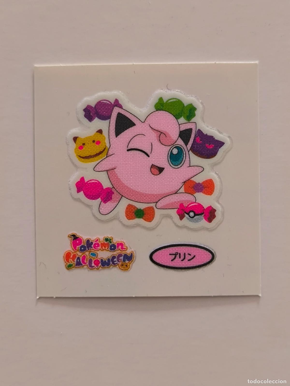 Trading Cards: POKEMON DAIICHI PAN - JIGGLYPUFF HALLOWEEN - DECO CHARA BREAD STICKER / SEAL - ORIGINAL JAPON (&Ntilde;7C2)