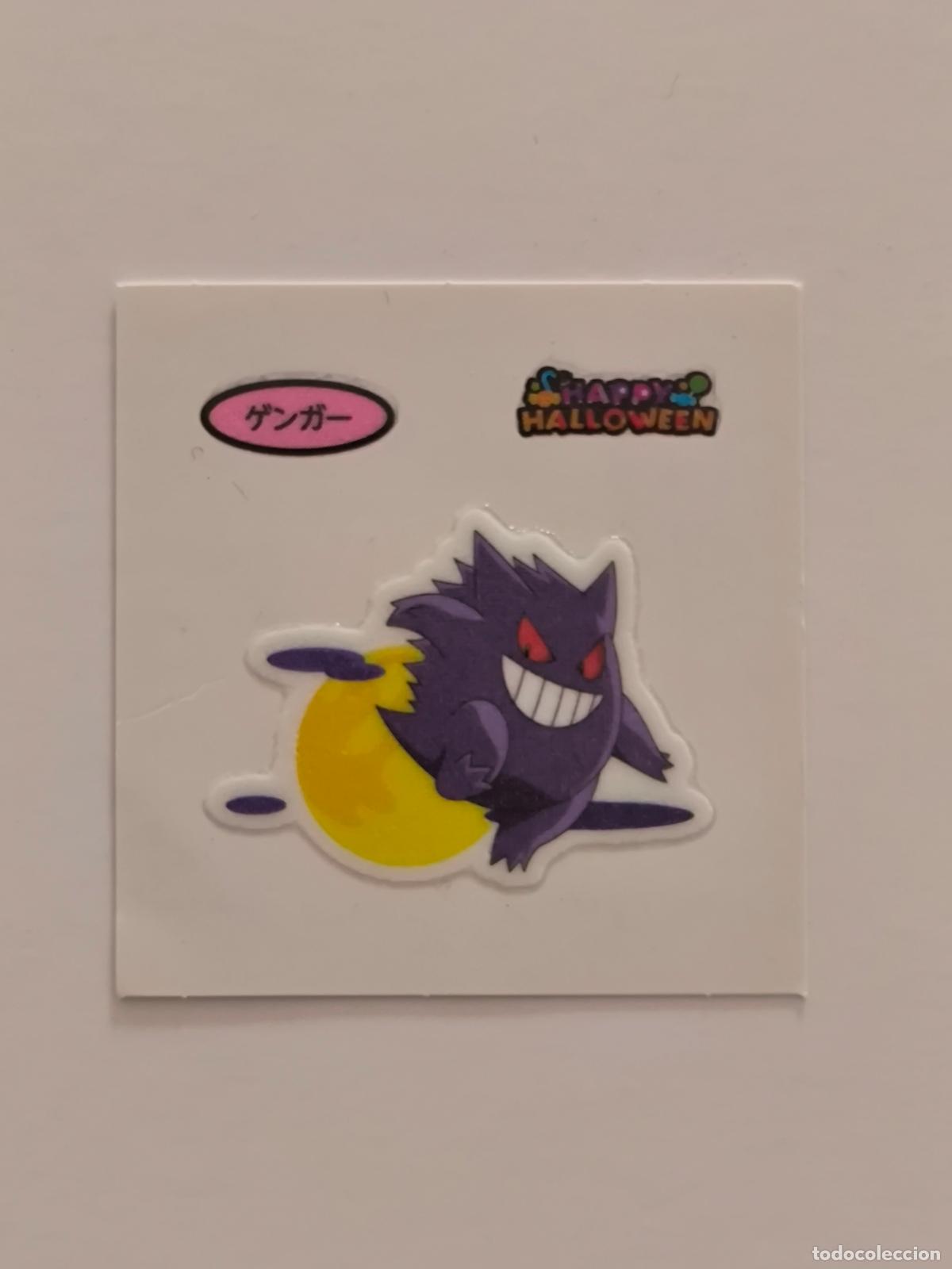 Trading Cards: POKEMON DAIICHI PAN - GENGAR HALLOWEEN - DECO CHARA BREAD STICKER / SEAL - ORIGINAL JAPON (&Ntilde;7C3)
