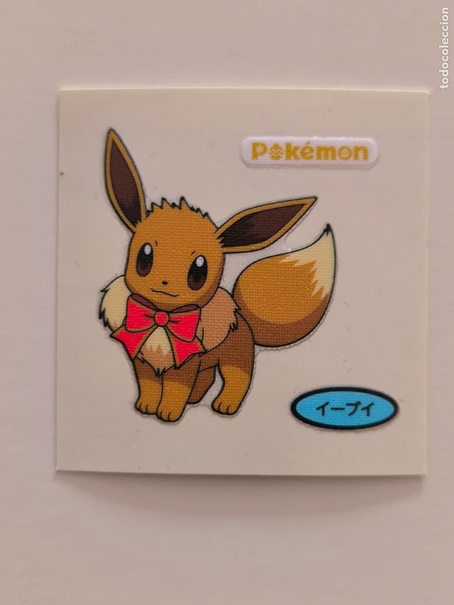 Trading Cards: POKEMON DAIICHI PAN - EEVEE - DECO CHARA BREAD STICKER / SEAL - ORIGINAL JAPON (&Ntilde;7C1)