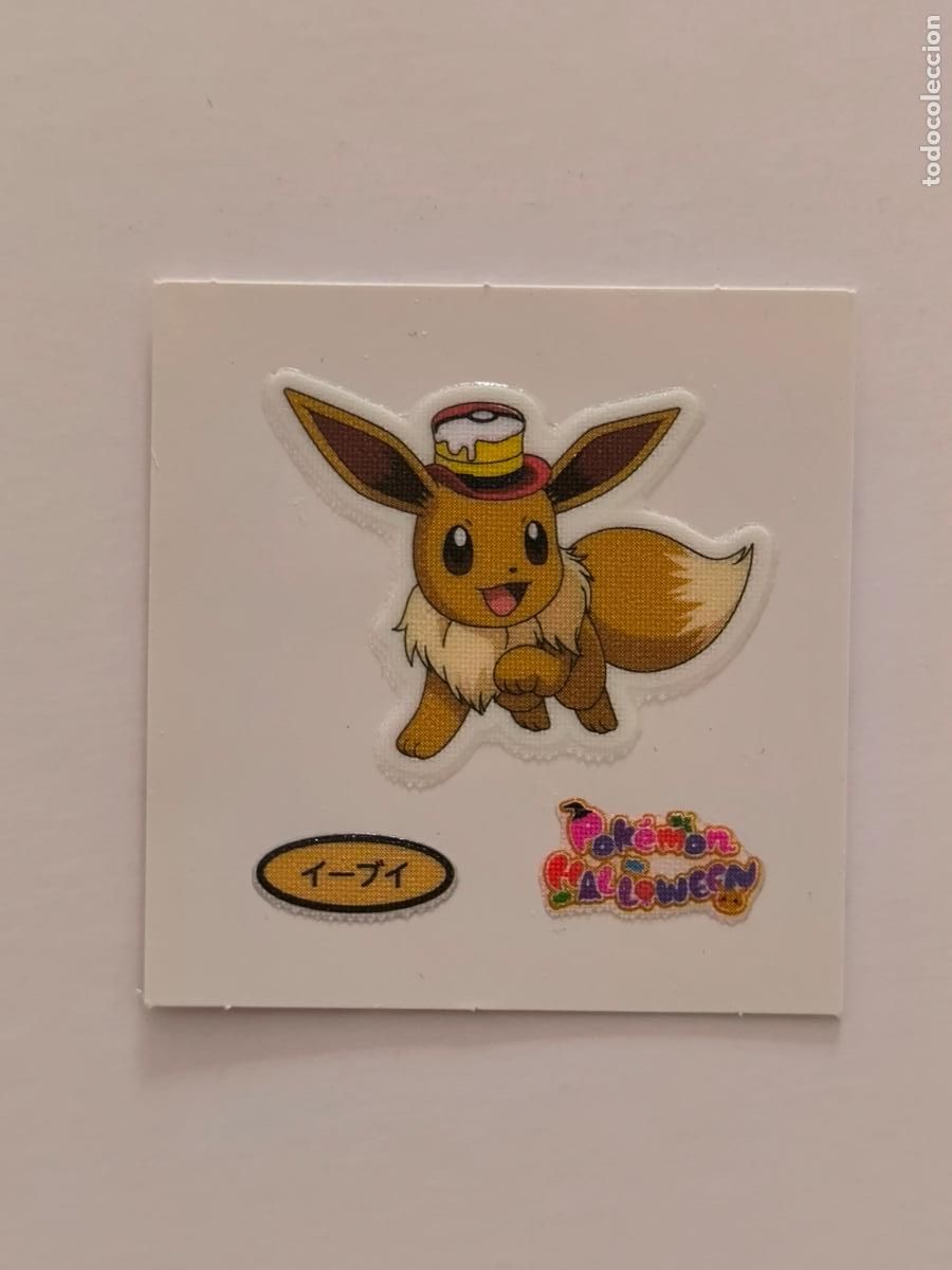 Trading Cards: POKEMON DAIICHI PAN - EEVEE HALLOWEEN - DECO CHARA BREAD STICKER / SEAL - ORIGINAL JAPON (&Ntilde;7C3)