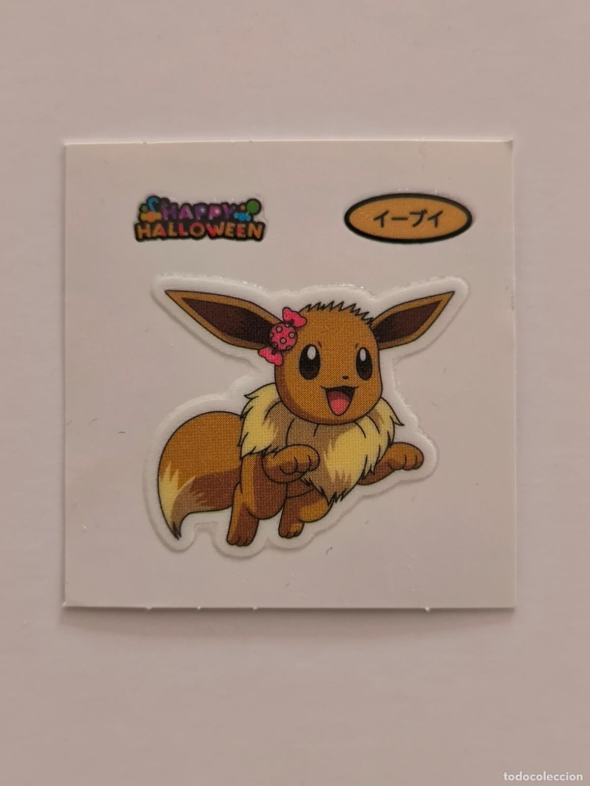 Trading Cards: POKEMON DAIICHI PAN - EEVEE HALLOWEEN - DECO CHARA BREAD STICKER / SEAL - ORIGINAL JAPON (&Ntilde;7C5)