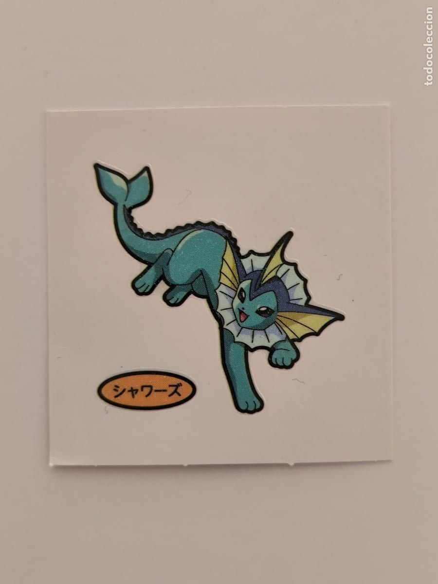 Trading Cards: POKEMON DAIICHI PAN - VAPOREON - DECO CHARA BREAD STICKER / SEAL - ORIGINAL JAPON (&Ntilde;7C1)