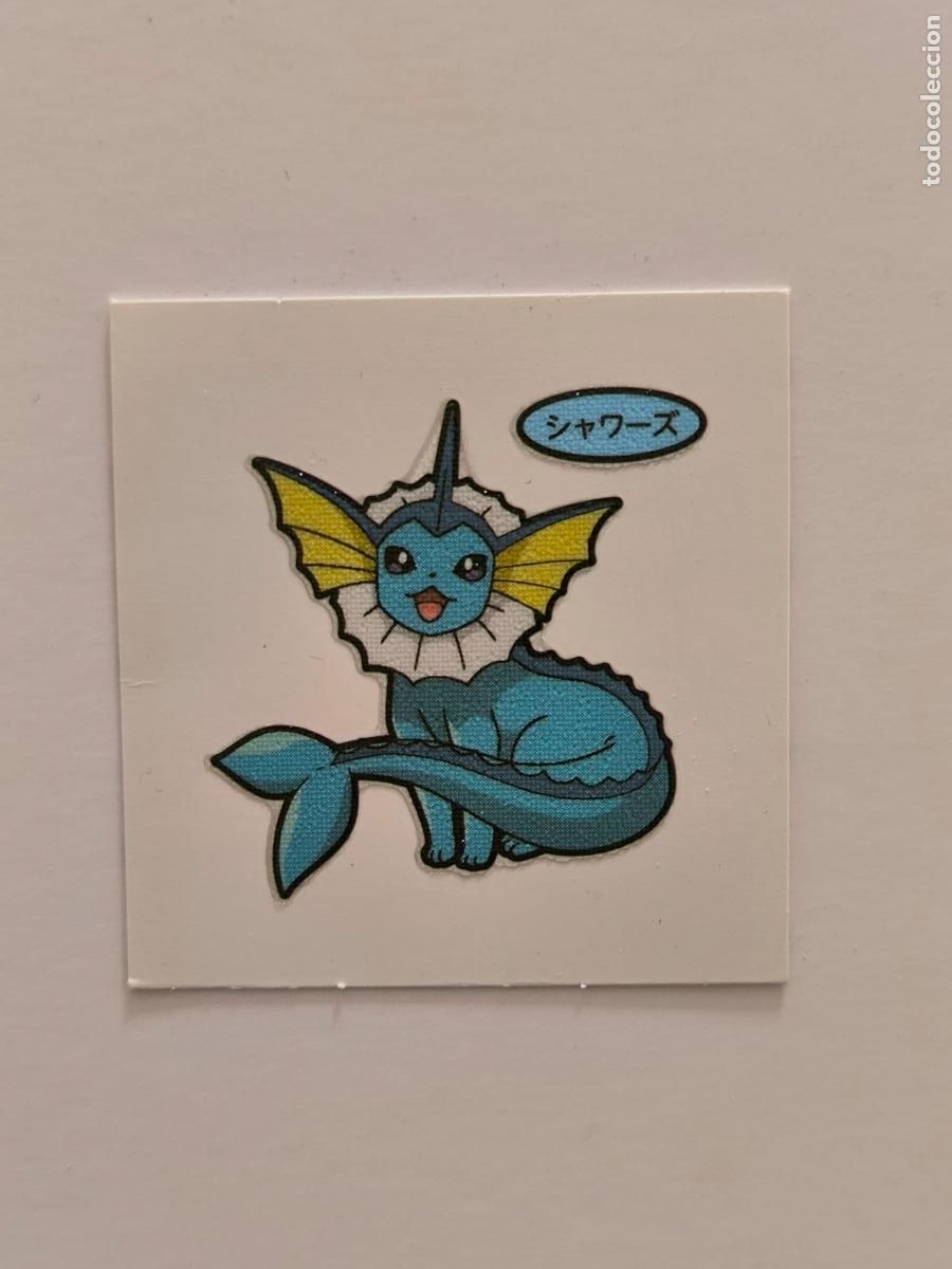 Trading Cards: POKEMON DAIICHI PAN - VAPOREON - DECO CHARA BREAD STICKER / SEAL - ORIGINAL JAPON (&Ntilde;7C2)