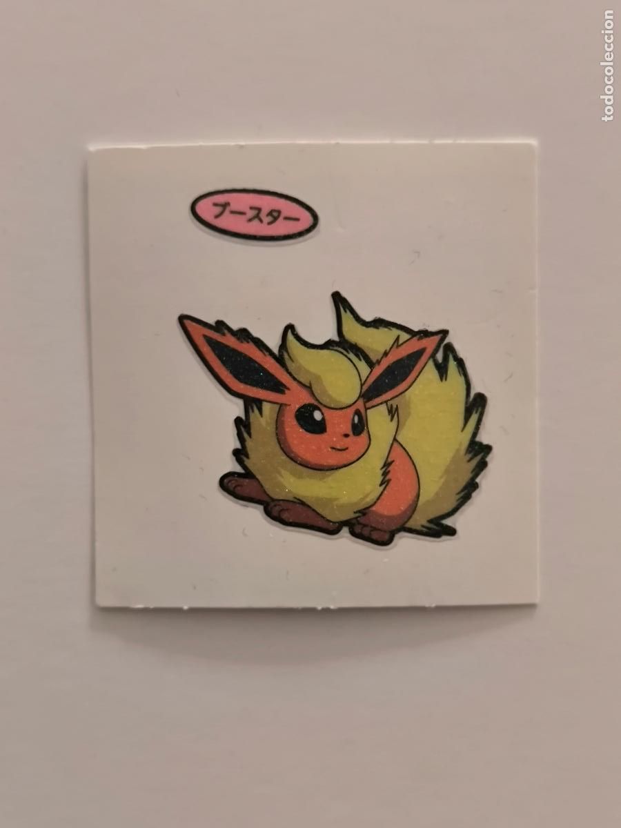 Trading Cards: POKEMON DAIICHI PAN - FLAREON - DECO CHARA BREAD STICKER / SEAL - ORIGINAL JAPON (&Ntilde;7C1)