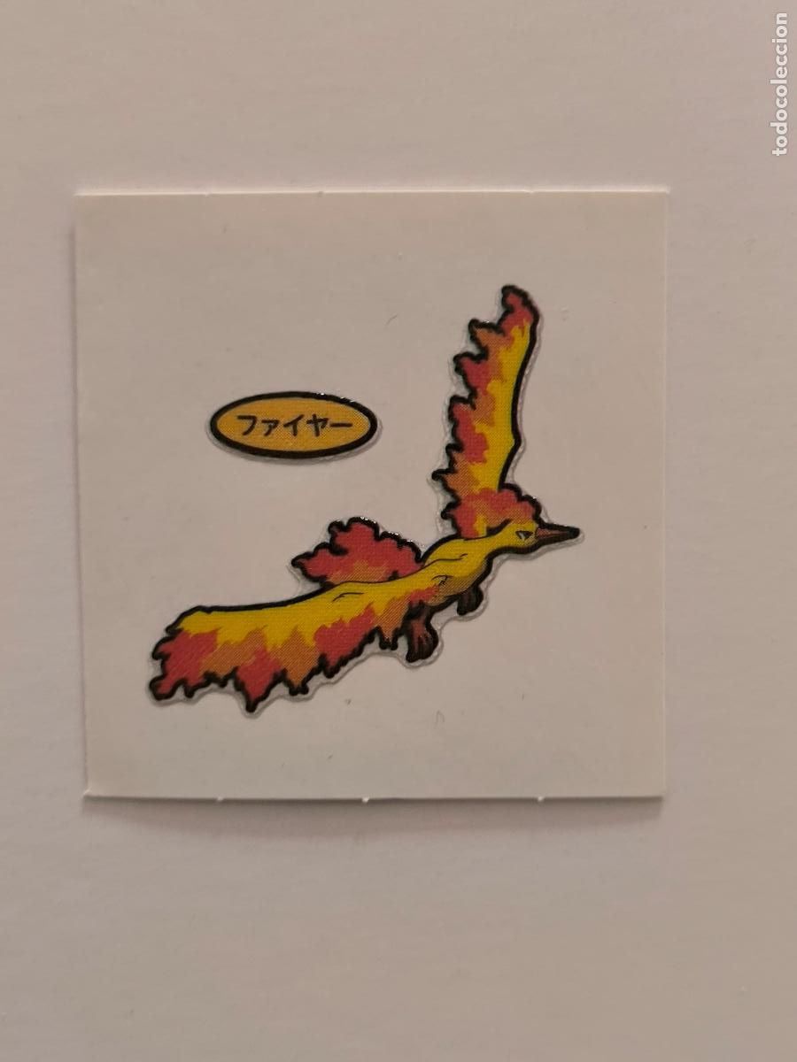 Trading Cards: POKEMON DAIICHI PAN - MOLTRES - DECO CHARA BREAD STICKER / SEAL - ORIGINAL JAPON (&Ntilde;7C1)