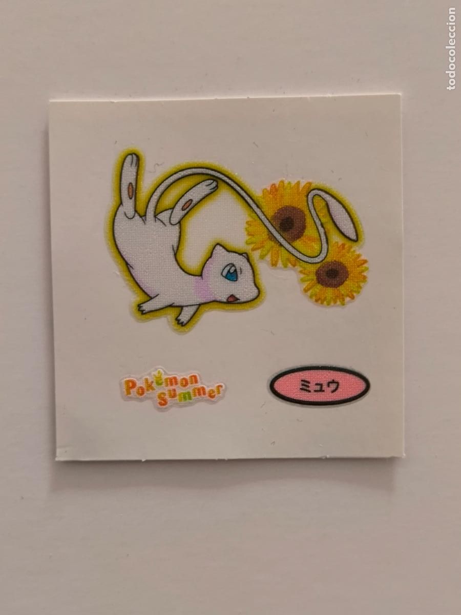Trading Cards: POKEMON DAIICHI PAN - MEW SUMMER - DECO CHARA BREAD STICKER / SEAL - ORIGINAL JAPON (&Ntilde;7C2)