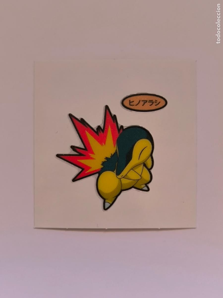 Trading Cards: POKEMON DAIICHI PAN - CYNDAQUIL - DECO CHARA BREAD STICKER / SEAL - ORIGINAL JAPON (&Ntilde;7C2)
