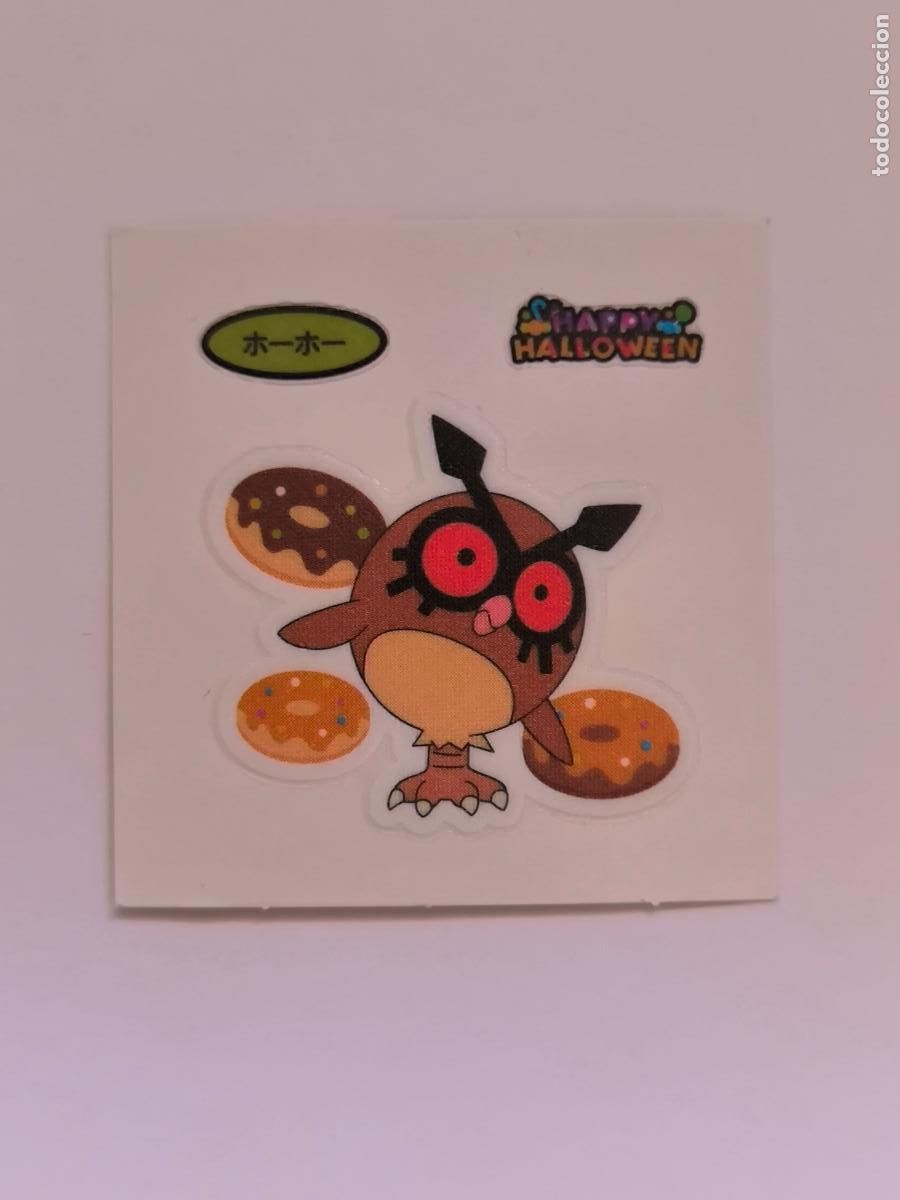 Trading Cards: POKEMON DAIICHI PAN - HOOTHOOT HALLOWEEN - DECO CHARA BREAD STICKER / SEAL - ORIGINAL JAPON (&Ntilde;7C1)