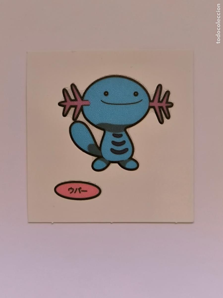 Trading Cards: POKEMON DAIICHI PAN - WOOPER - DECO CHARA BREAD STICKER / SEAL - ORIGINAL JAPON (&Ntilde;7C1)