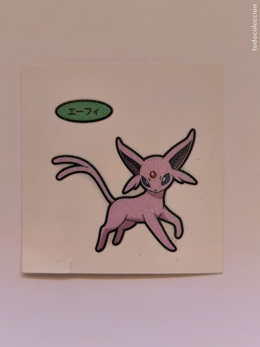 Trading Cards: POKEMON DAIICHI PAN - ESPEON - DECO CHARA BREAD STICKER / SEAL - ORIGINAL JAPON (&Ntilde;7C1)