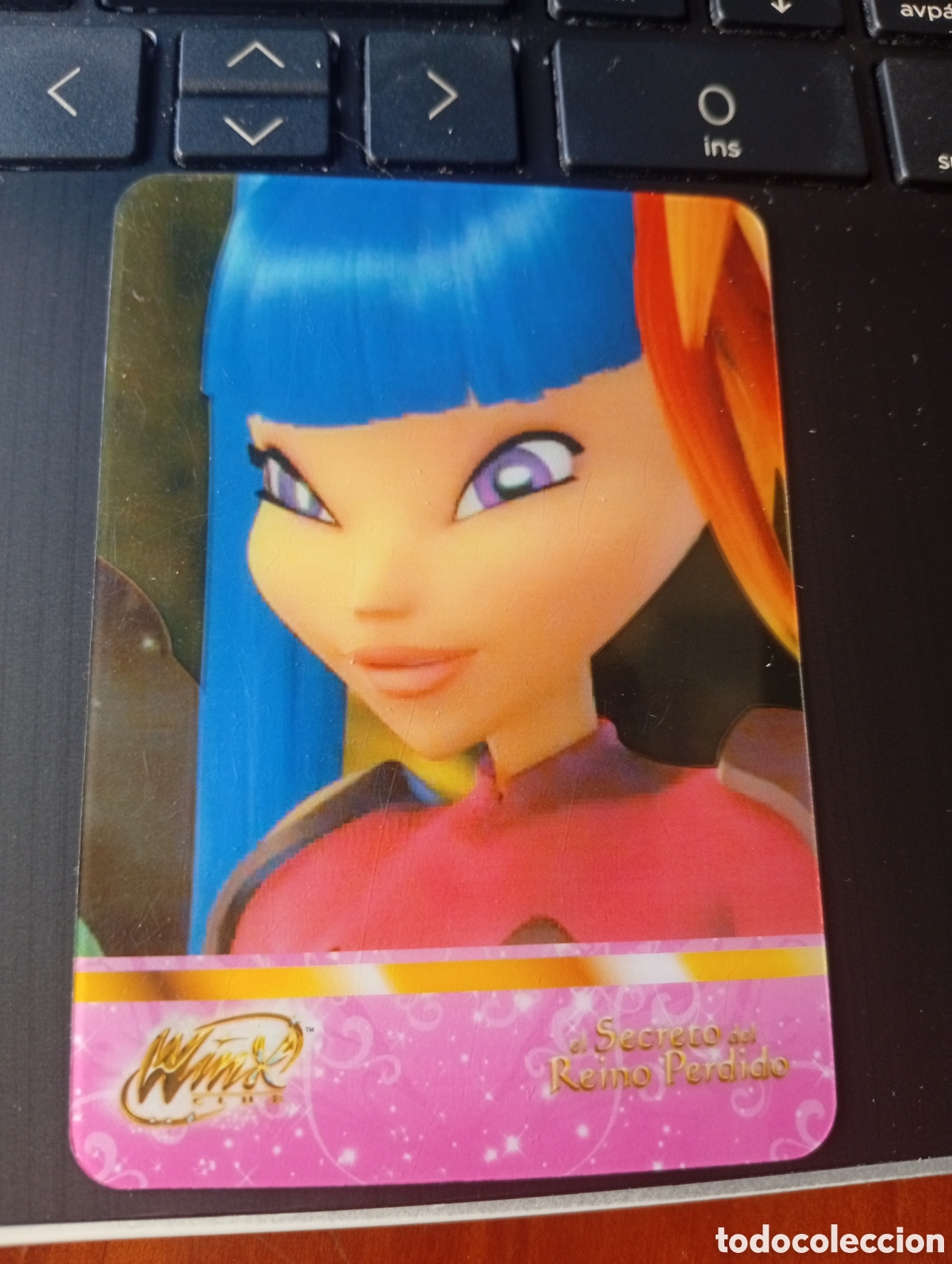 Trading Cards: CROMO WINX CLUB TARJETA TRADING CARD EL SECRETO DEL REINO PERDIDO LAMINCARDS EDIBAS