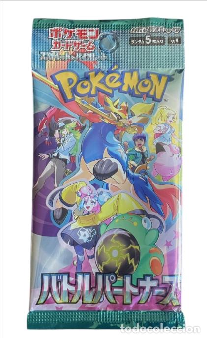 Trading Cards: 1 Sobre Pok&eacute;mon original japon&eacute;s. Juntos de aventuras (Journey Together ) (sv9)
