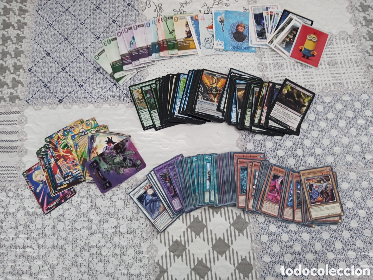 Trading Cards: LOTE DE CARTAS DE DIFERENTES JUEGOS. SIN REPETIR. 226 EN TOTAL.