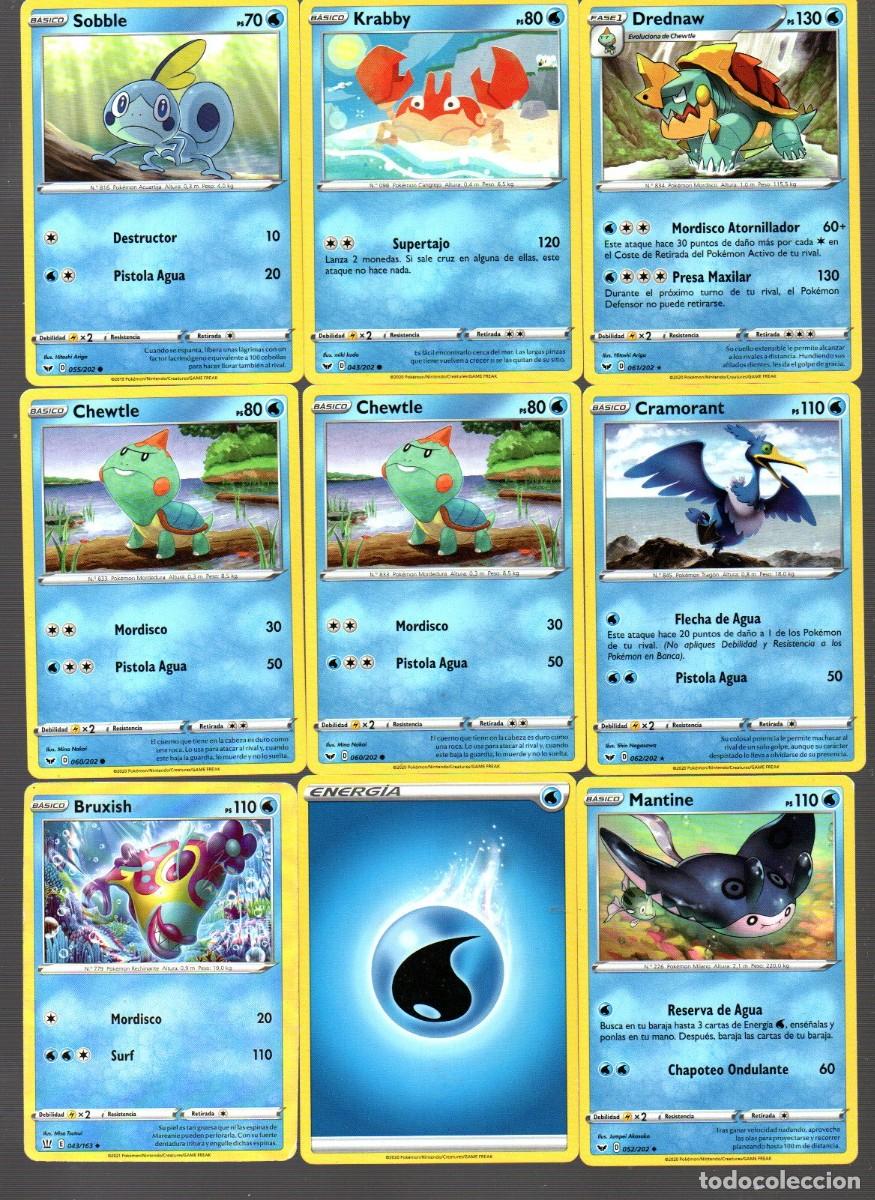 Trading Cards: NUEVE CROMO DE POK&Eacute;MON UNO DEL 2019 UNO DEL 2021 SIETE 2020 BIEN CONSERVADOS