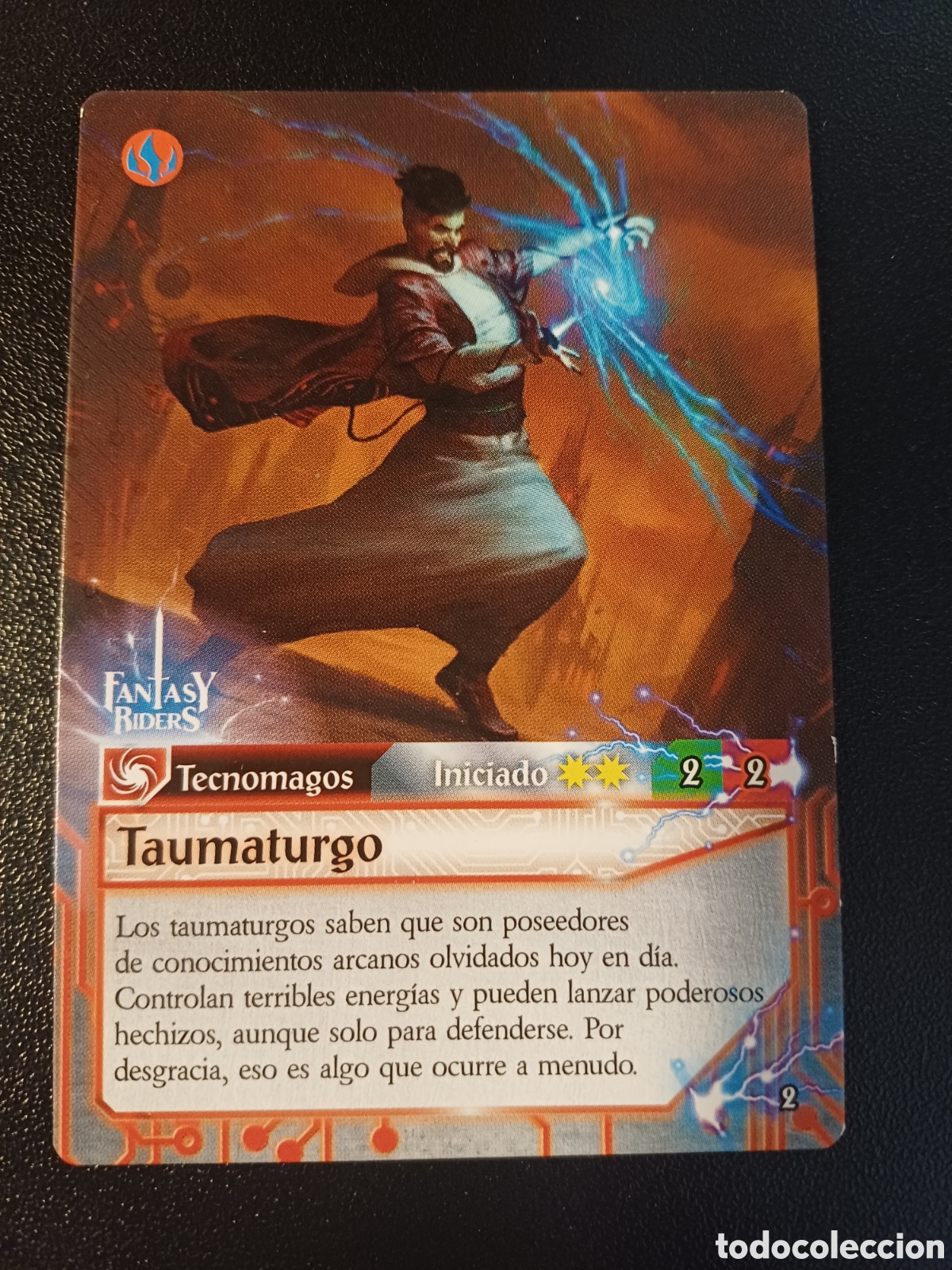 Trading cards: #002 TAUMATURGO PANINI FANTASY RIDER 2018