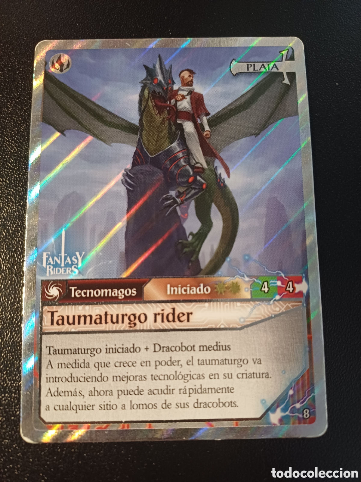 Figurine Collezionabili: #008 TAUMATURGO RIDER PANINI FANTASY RIDER 2018
