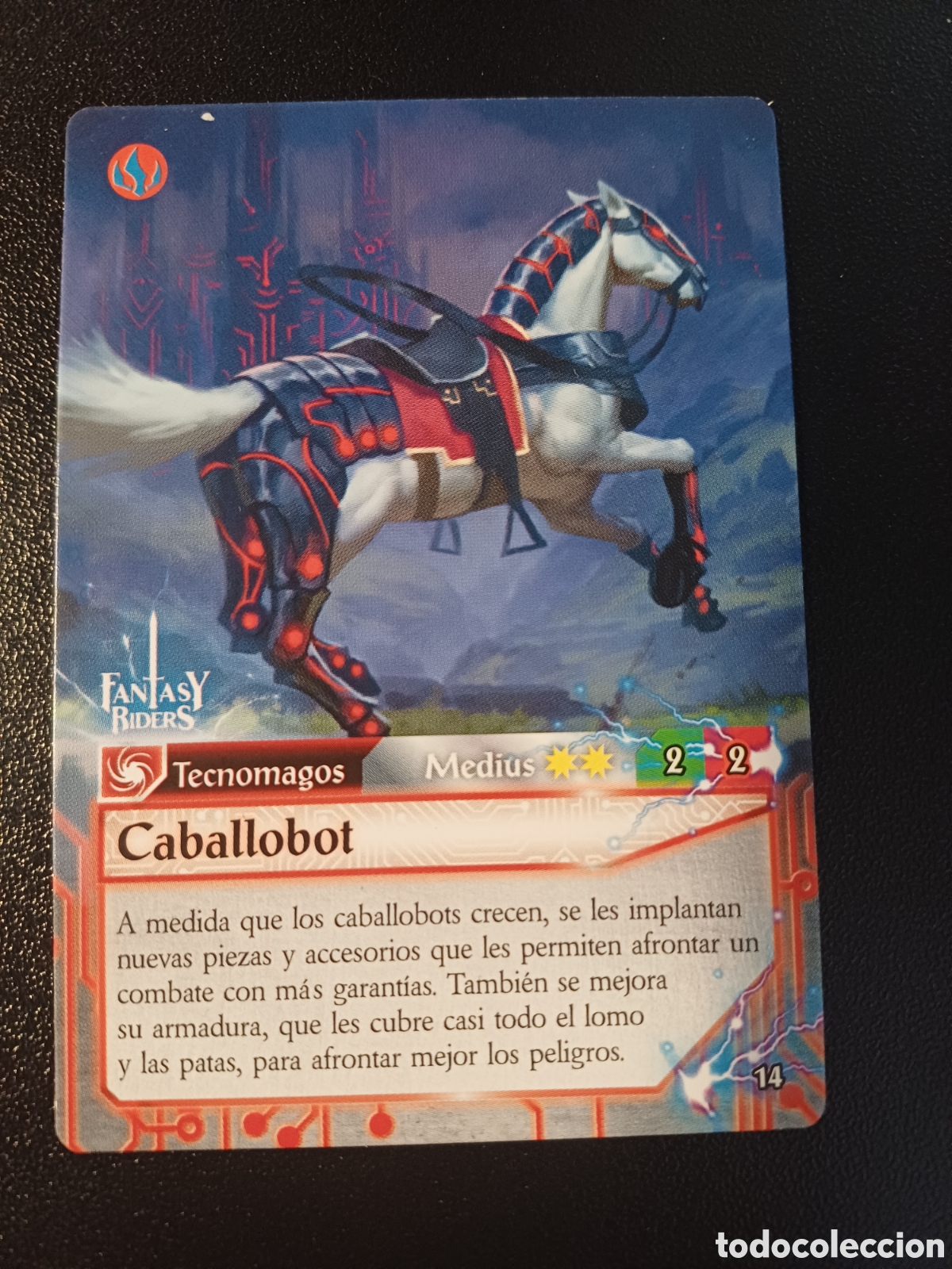 Figurine Collezionabili: #014 CABALLOBOT MEDIUS PANINI FANTASY RIDER 2018