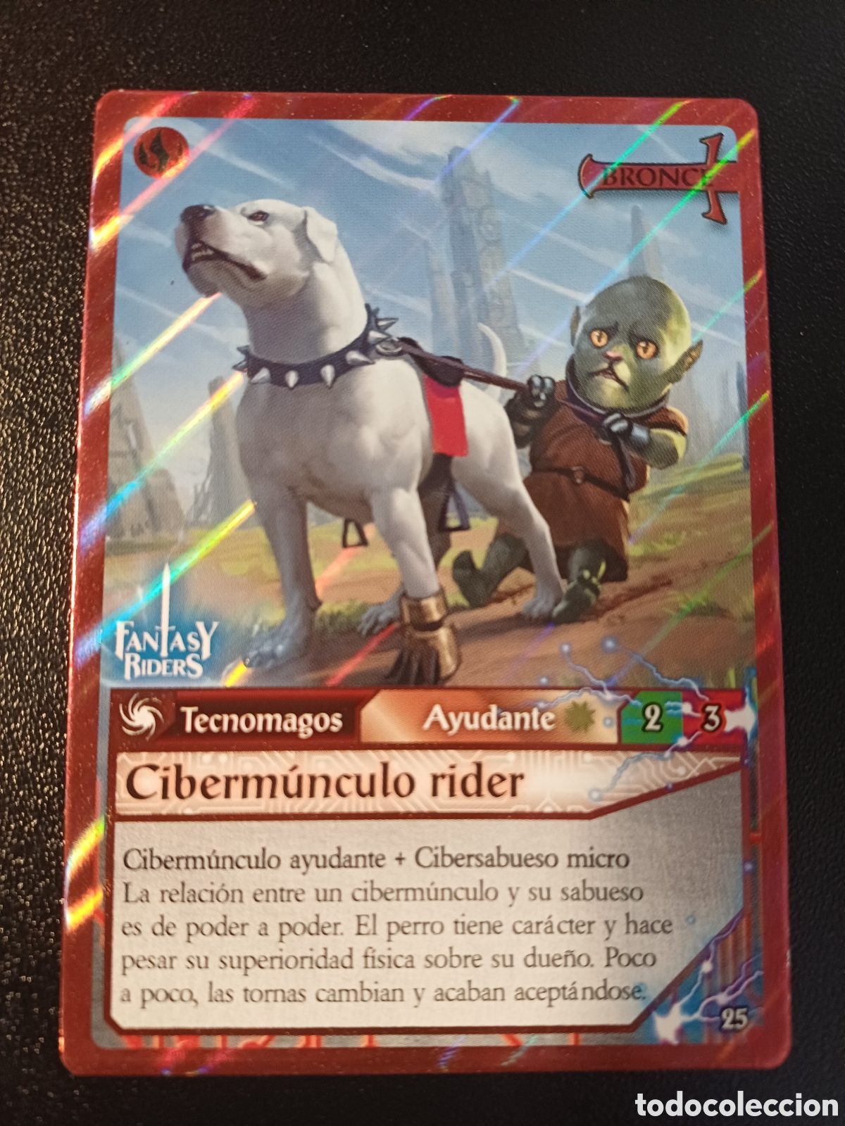 Trading Cards: #025 CIBERMUNCULO RIDER PANINI FANTASY RIDER 2018