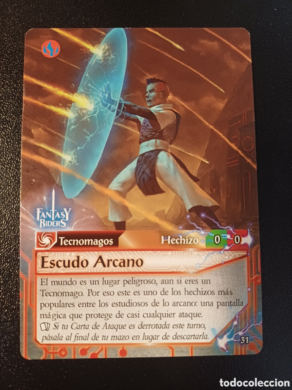 Trading Cards: #031 ESCUDO ARCANO PANINI FANTASY RIDER 2018