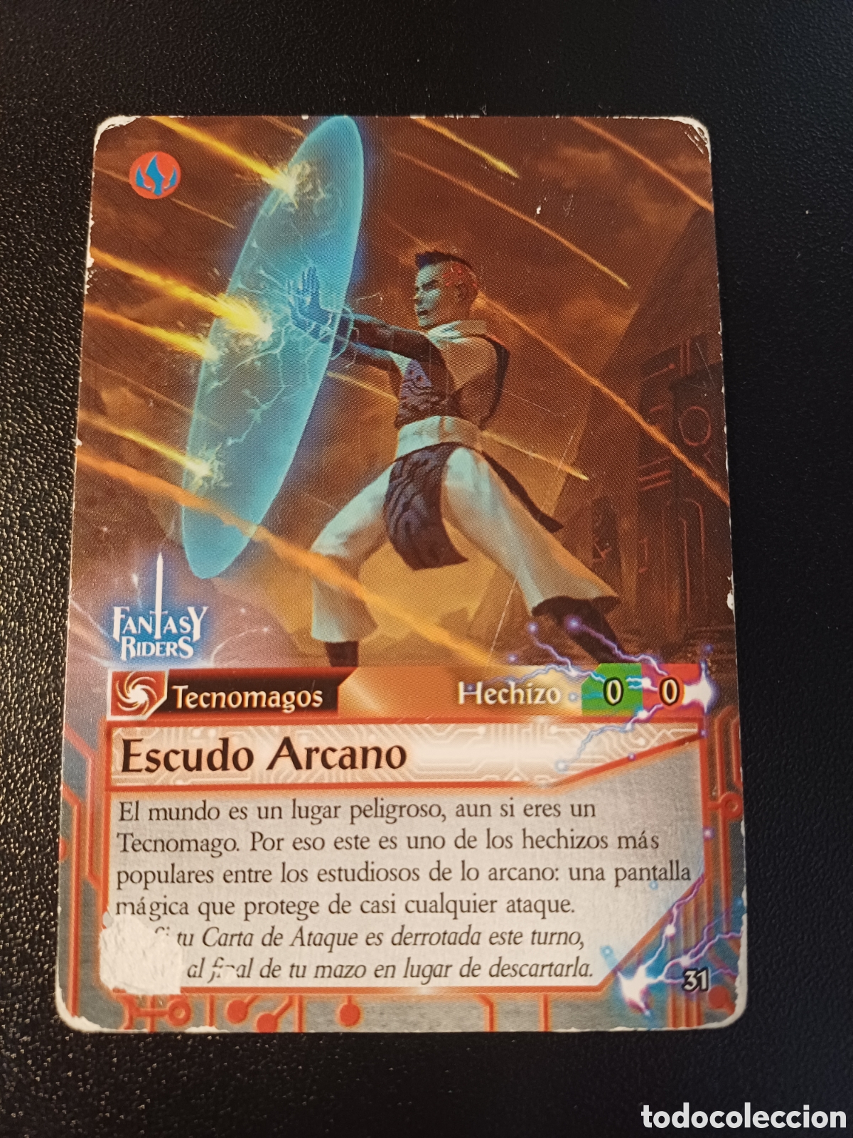 Trading Cards: #031 ESCUDO ARCANO PANINI FANTASY RIDER 2018