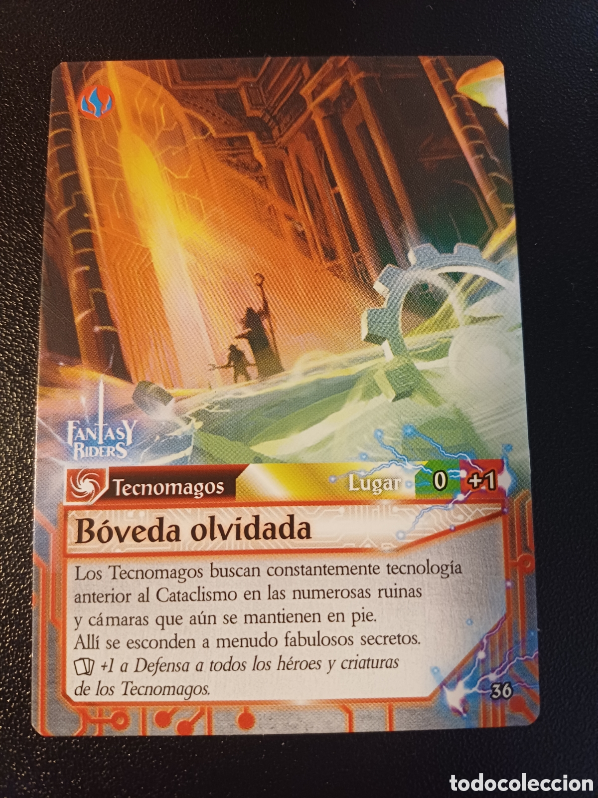 Trading Cards: #036 BOVEDA OLVIDADA PANINI FANTASY RIDER 2018