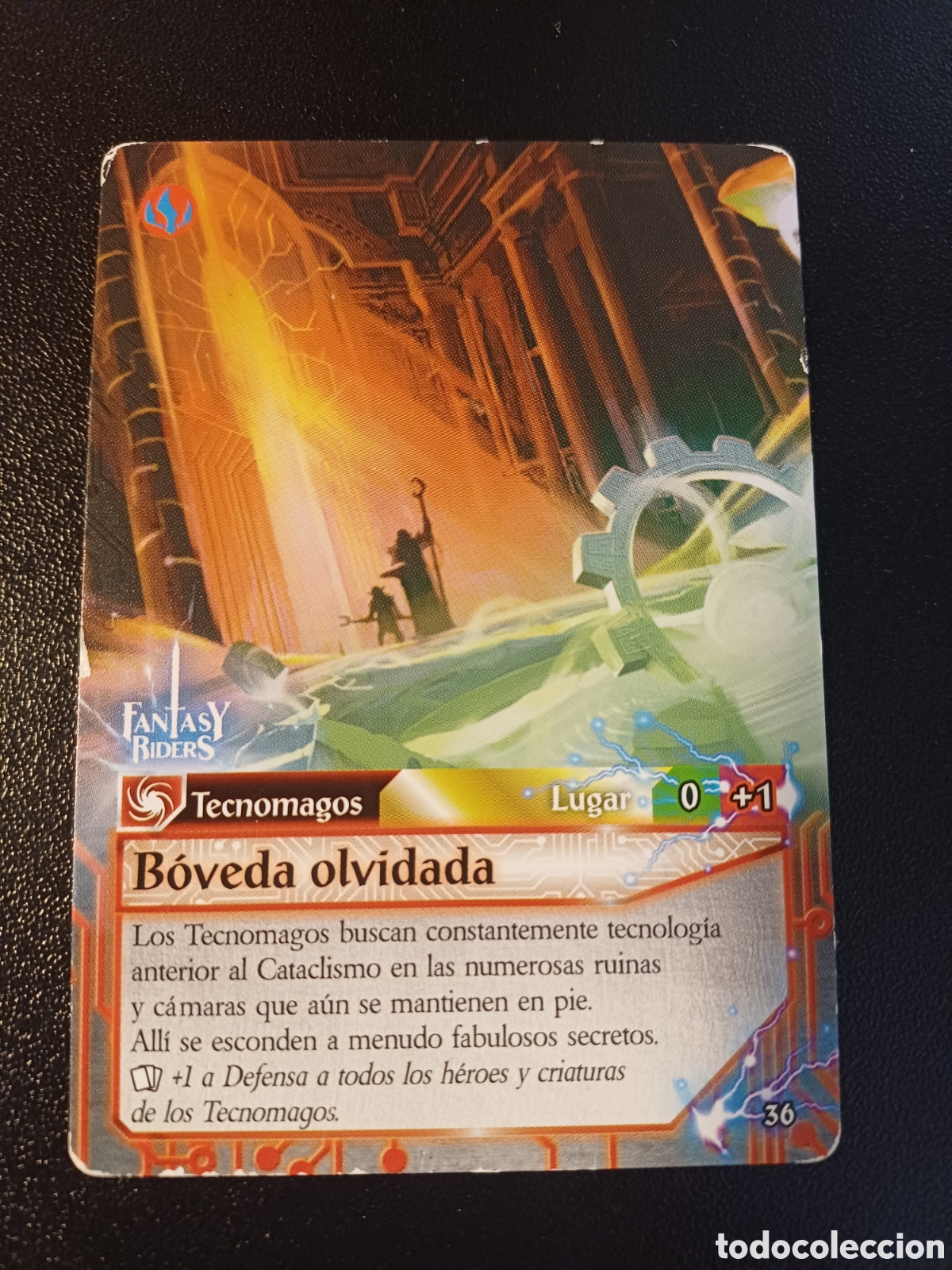 Trading Cards: #036 BOVEDA OLVIDADA PANINI FANTASY RIDER 2018