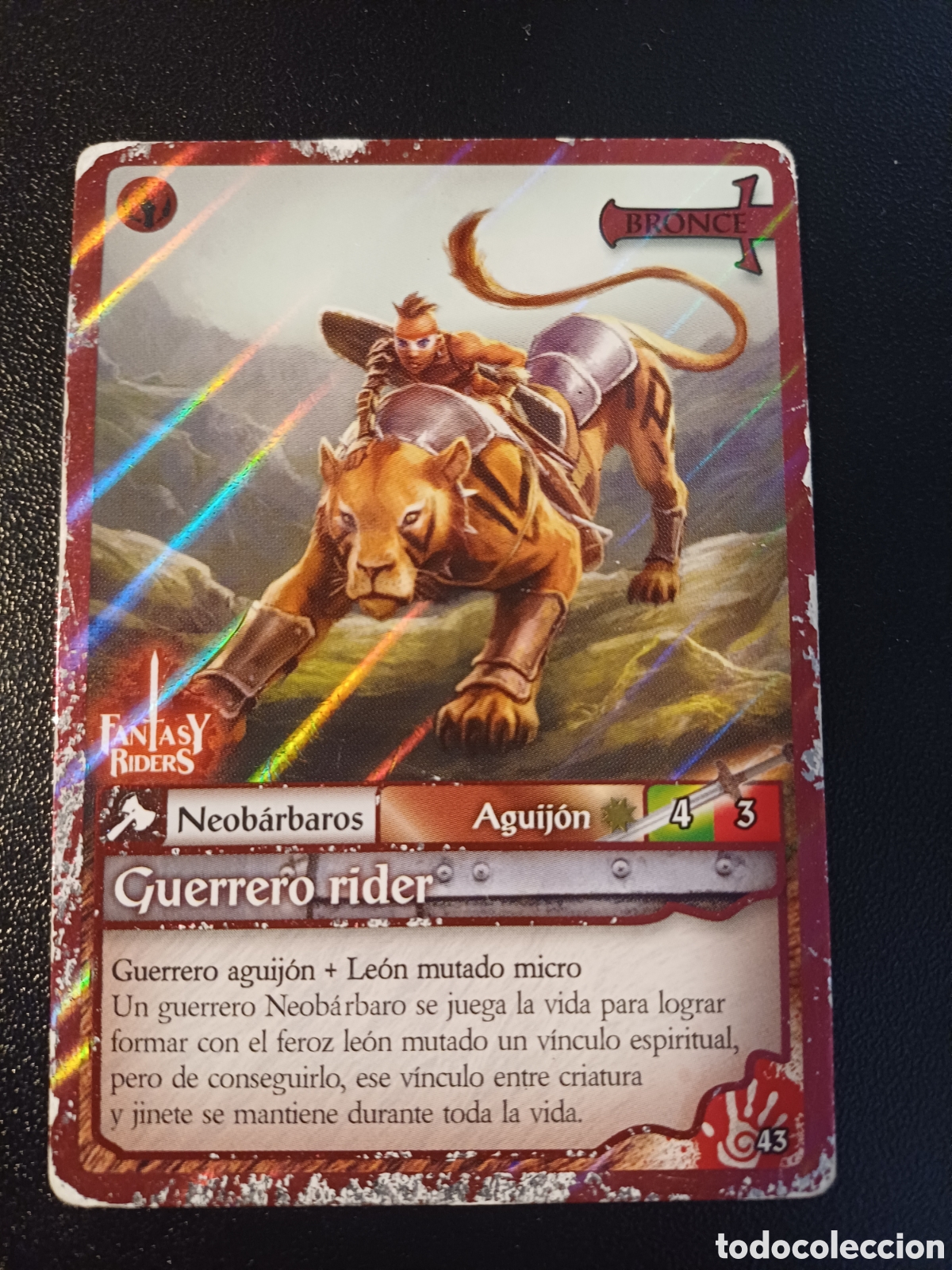 Trading Cards: #043 GUERRERO RIDER PANINI FANTASY RIDER 2018