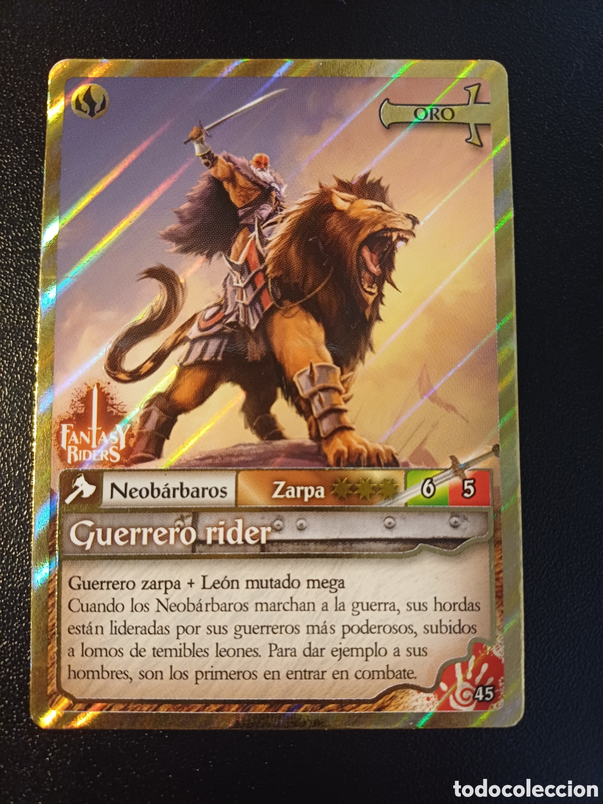 Trading Cards: #045 GUERRERO RIDER ORO PANINI FANTASY RIDER 2018