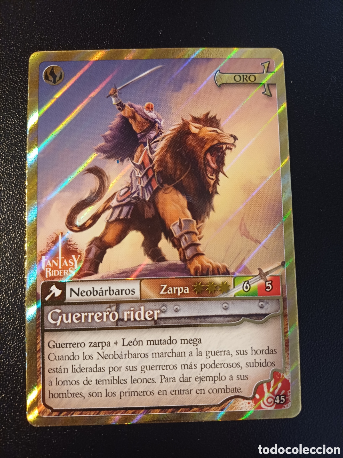 Trading Cards: #045 GUERRERO RIDER ORO PANINI FANTASY RIDER 2018