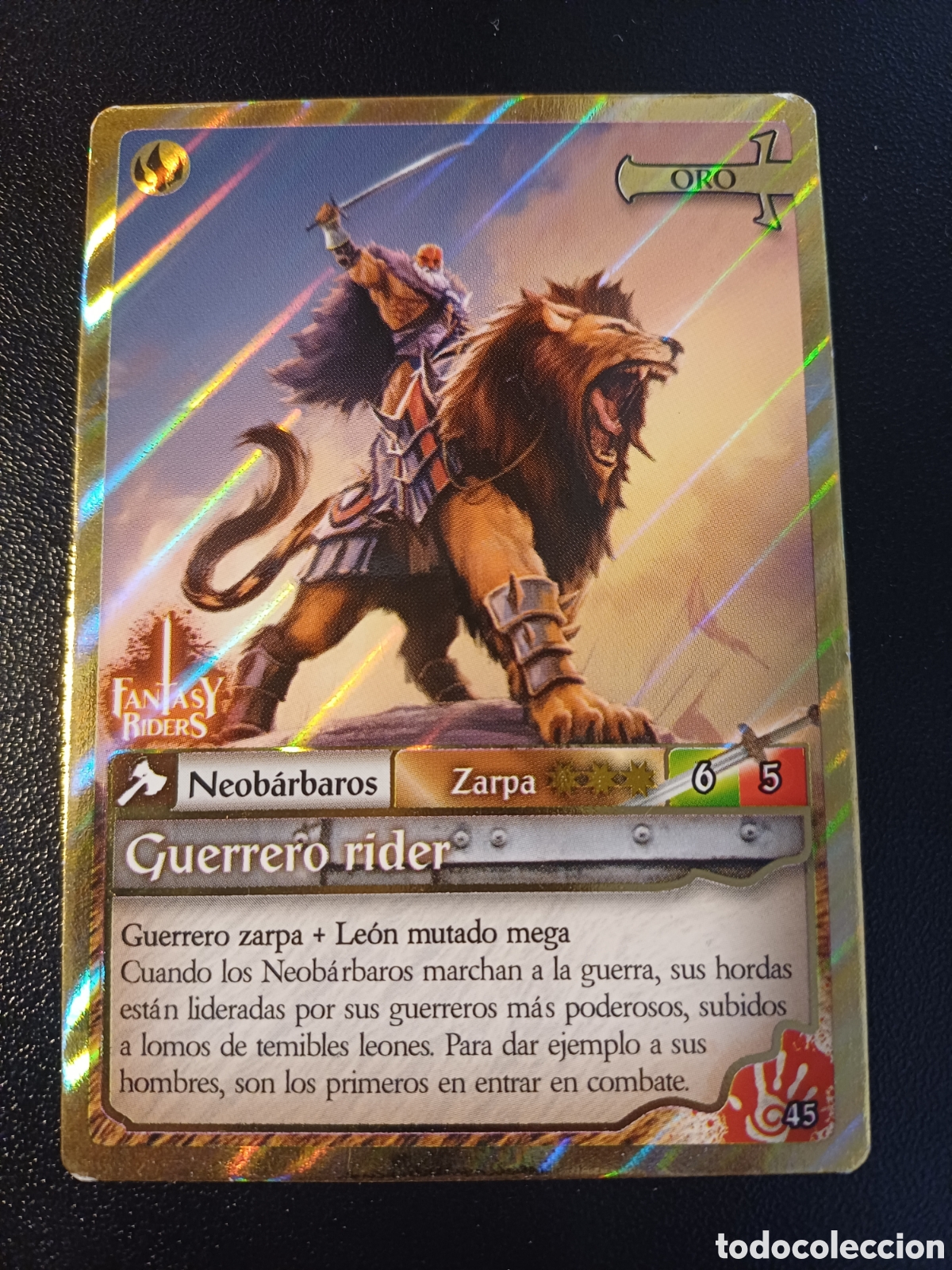 Trading Cards: #045 GUERRERO RIDER ORO PANINI FANTASY RIDER 2018
